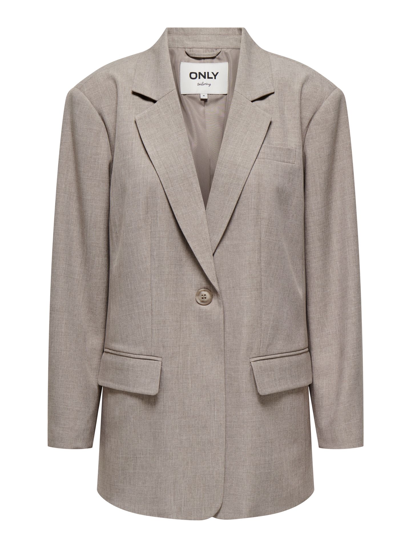 Only ONLLINDA LS BOYFR MEL BLAZER TLR NO Fungi/MELANGE 00117742-EKA26011400003201