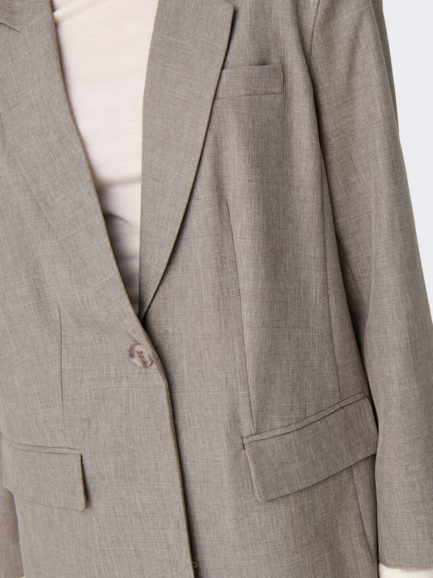 Only ONLLINDA LS BOYFR MEL BLAZER TLR NO Fungi/MELANGE 2900165246047