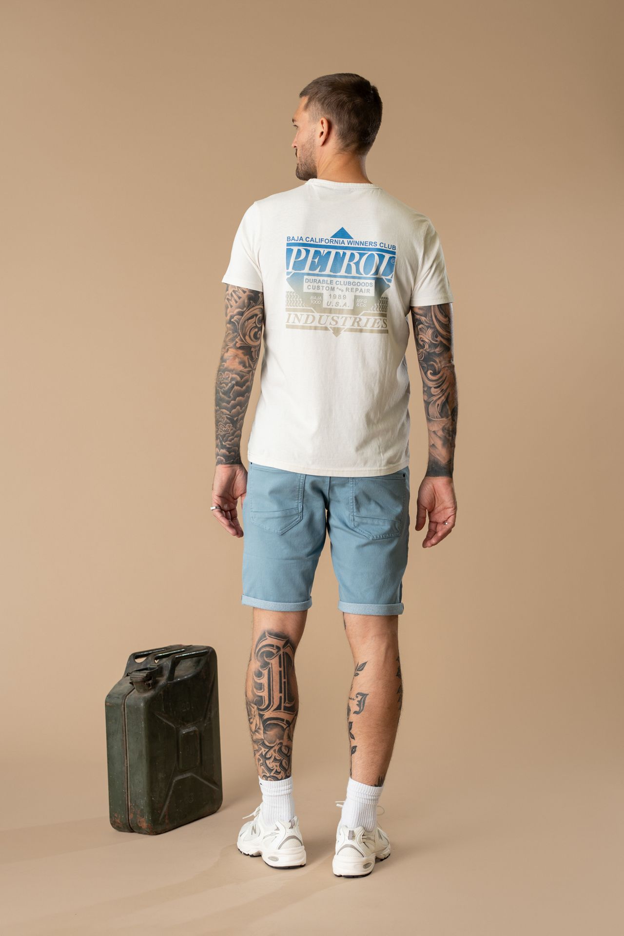 Petrol Industries Men T-Shirt SS Classic Print 0112 seashell 2900165256084