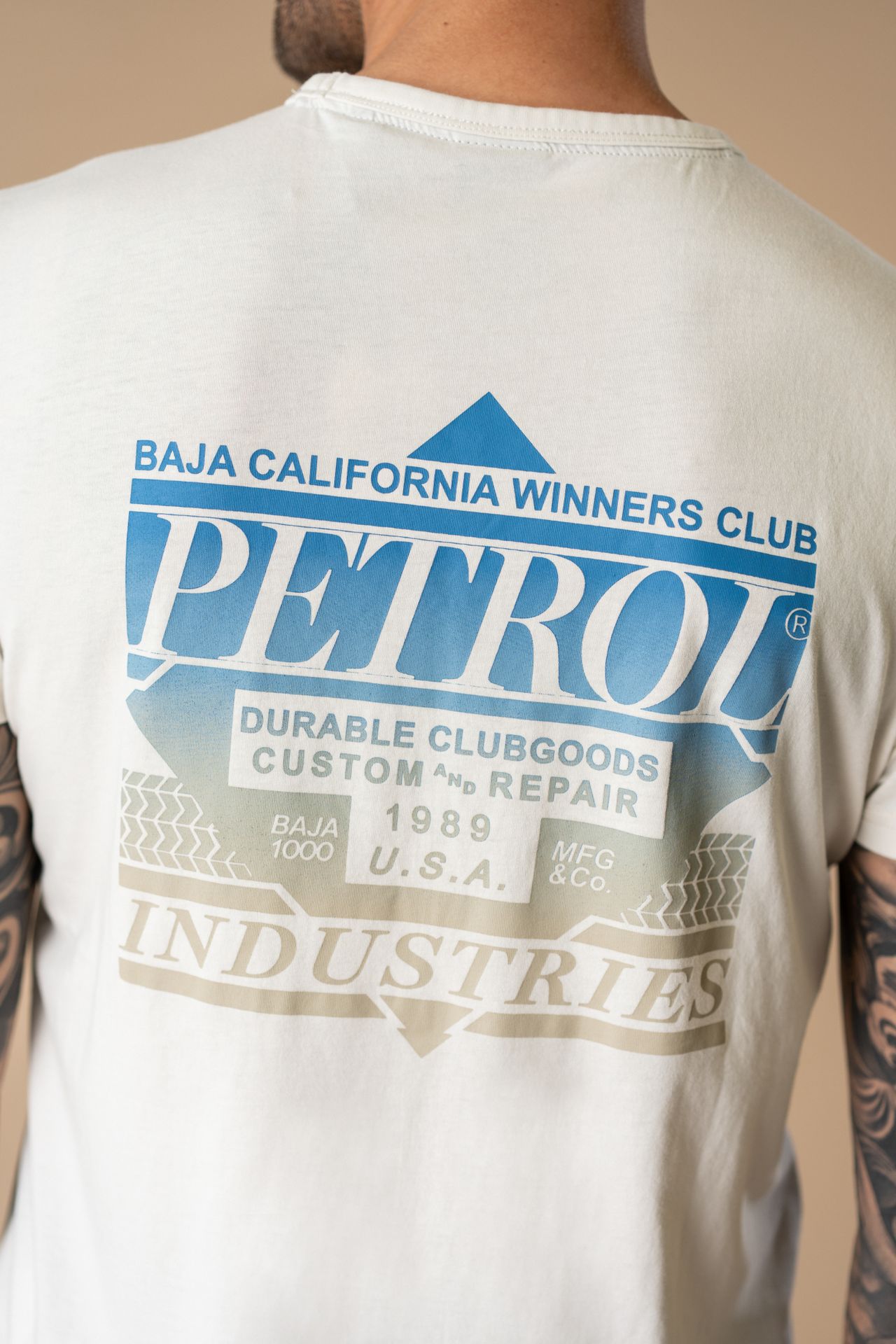 Petrol Industries Men T-Shirt SS Classic Print 0112 seashell 2900165256084