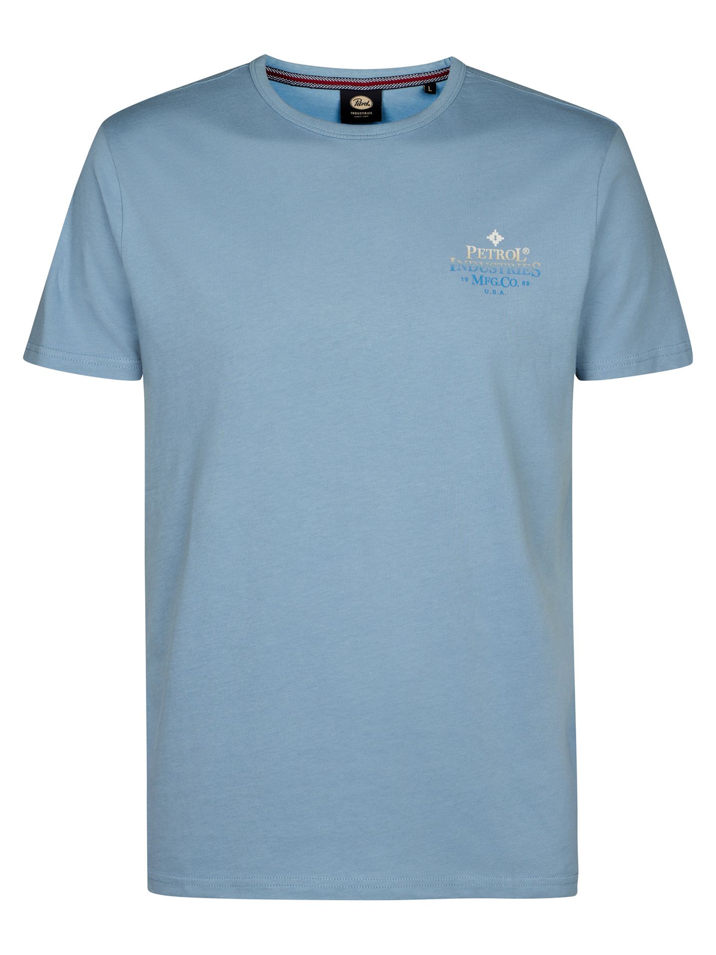 Petrol Industries Men T-Shirt SS Classic Print 5195 marble blue 00117747-EKA26002700000185