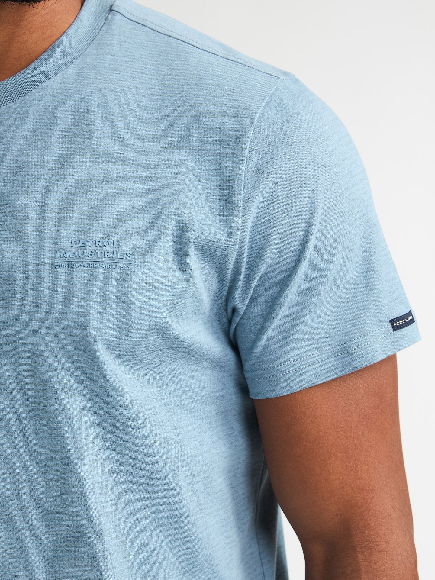 Petrol Industries Men T-Shirt SS 5195 marble blue 2900165259047
