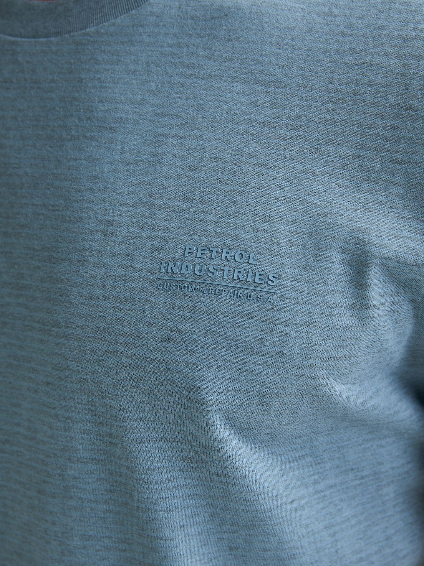 Petrol Industries Men T-Shirt SS 5195 marble blue 2900165259047