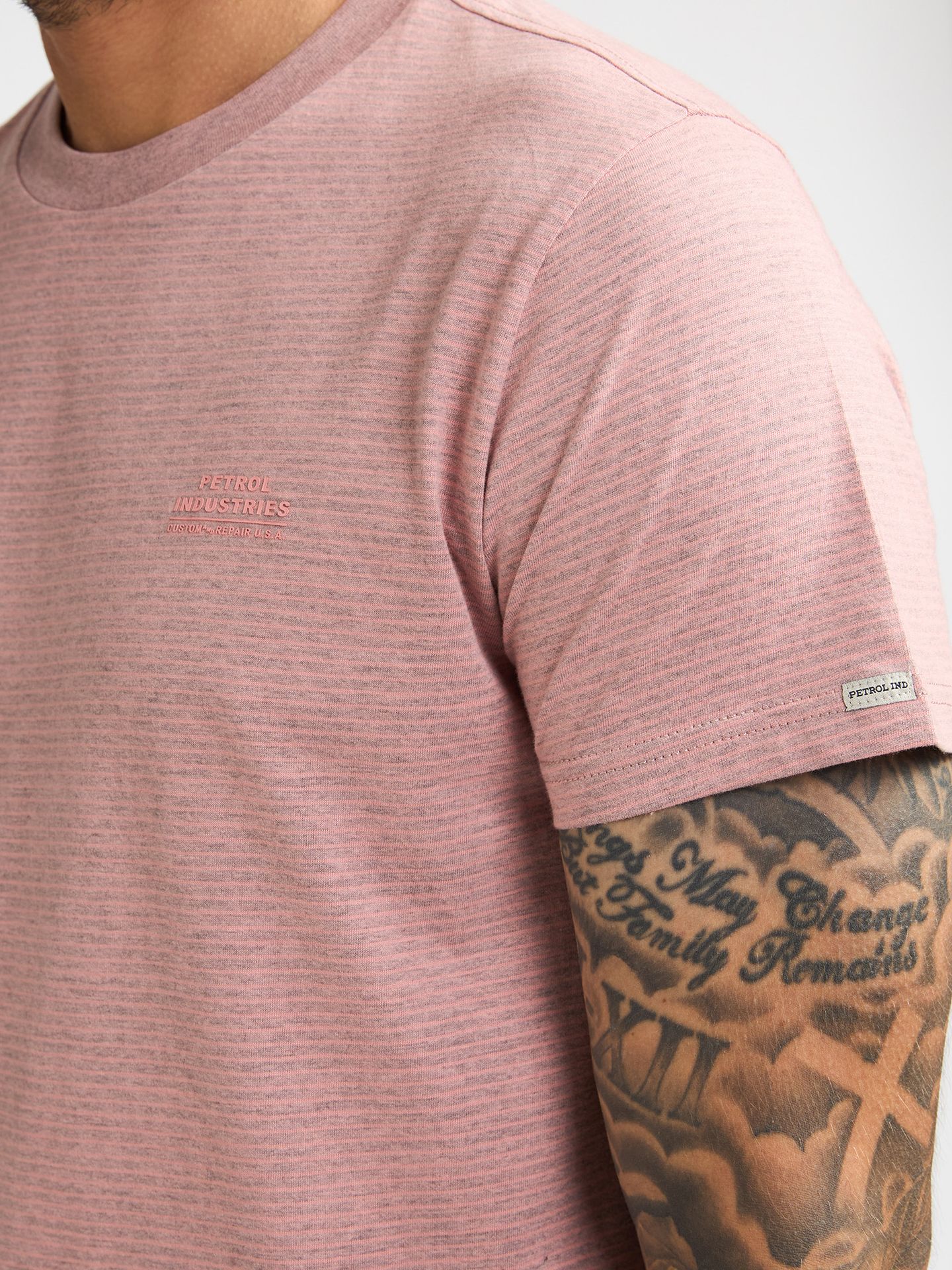 Petrol Industries Men T-Shirt SS 3174 light coral 2900165258040