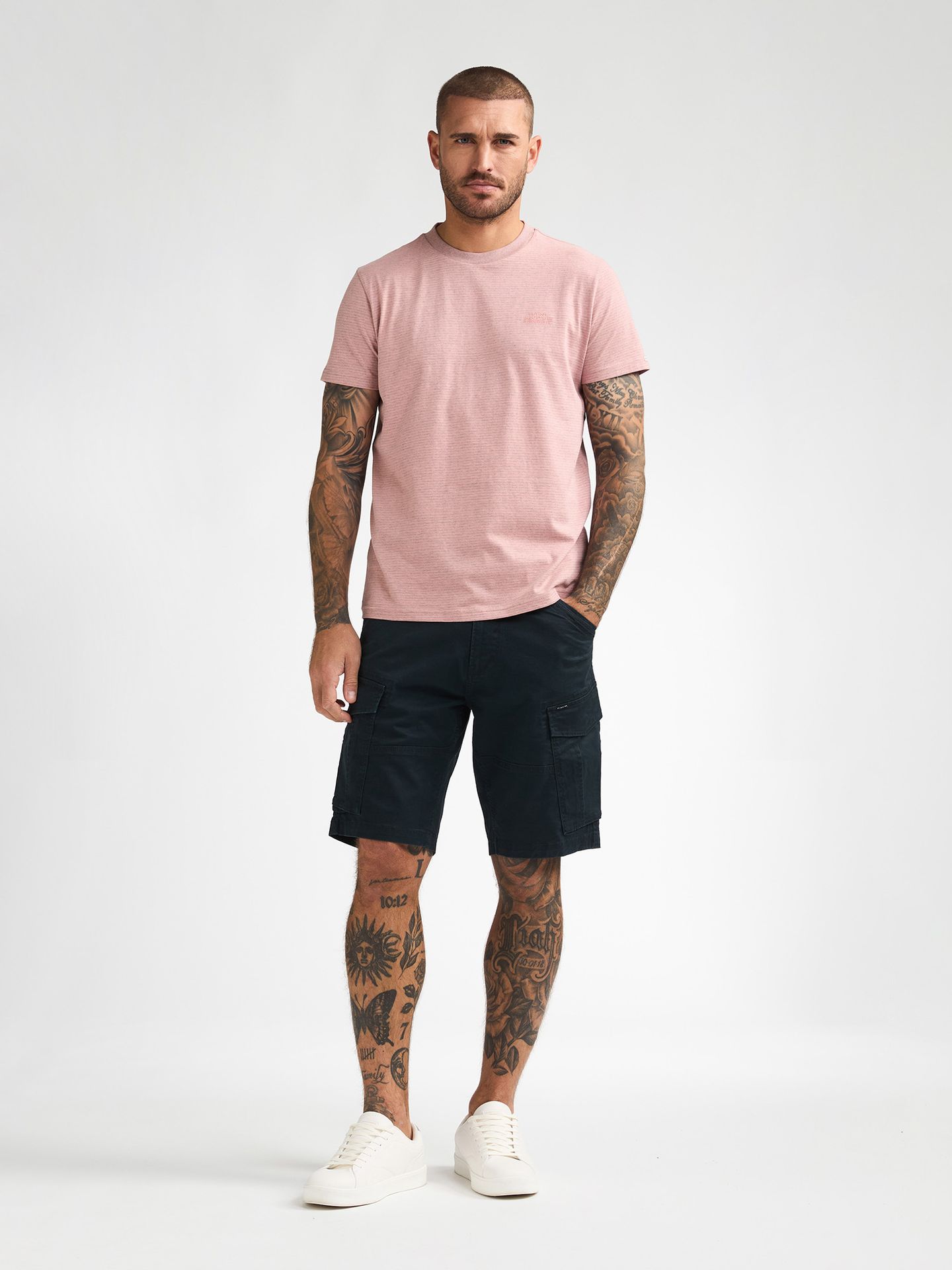 Petrol Industries Men T-Shirt SS 3174 light coral 2900165258040