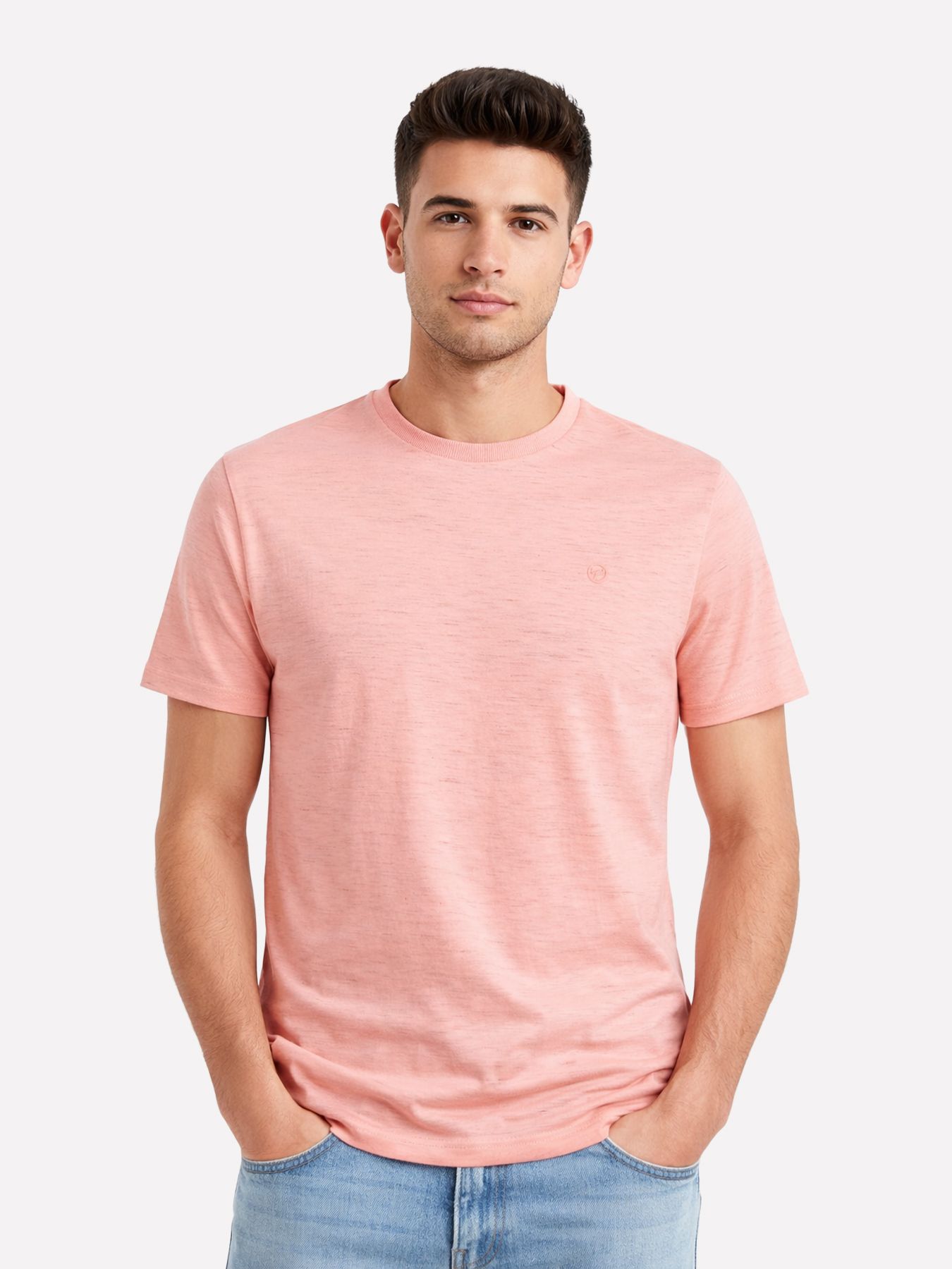 Petrol Industries Men T-Shirt SS 3174 light coral 00117750-EKA26002700000187