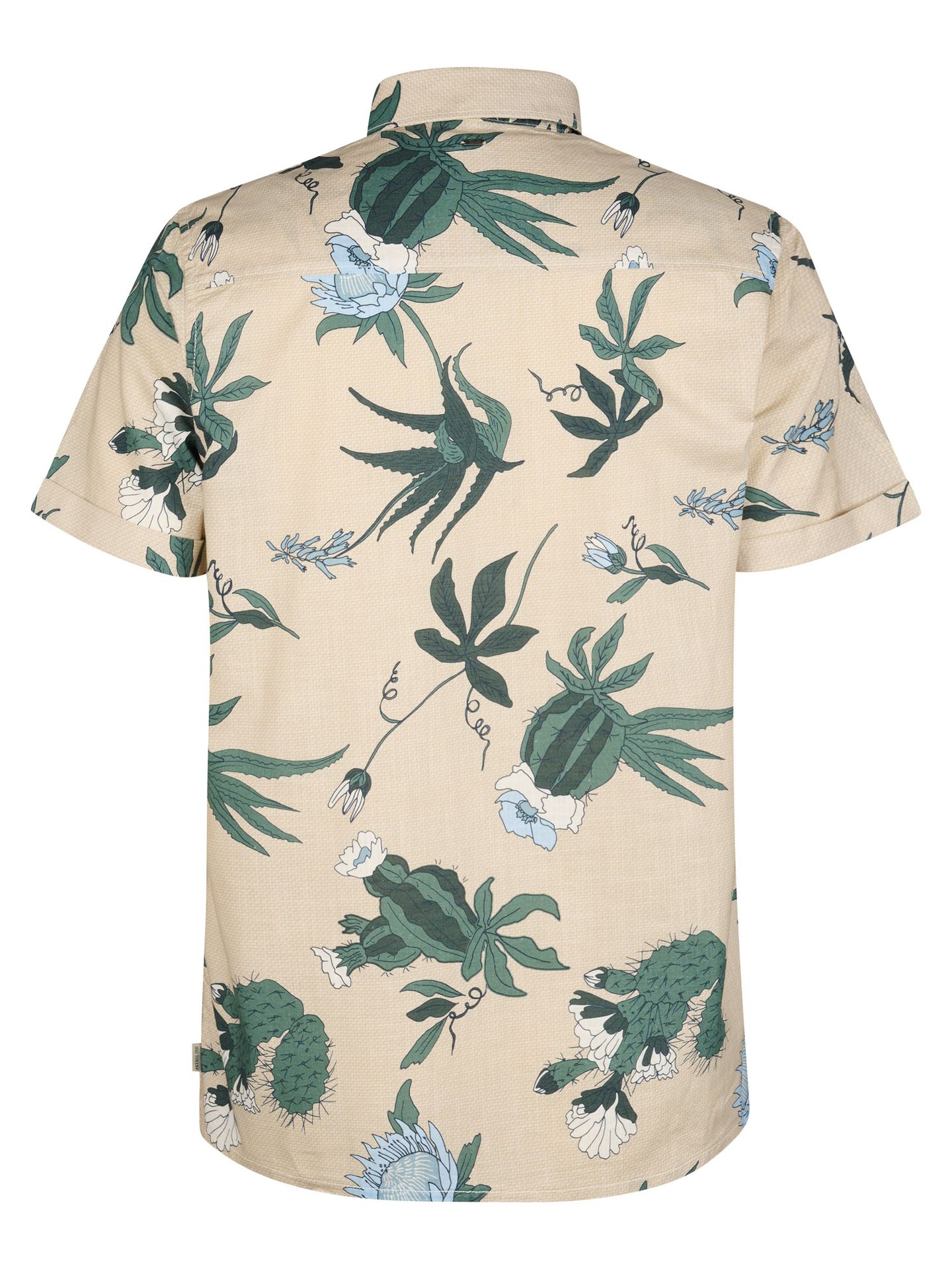 Petrol Industries Men Shirt Short Sleeve AOP 7130 light tan 2900165274040