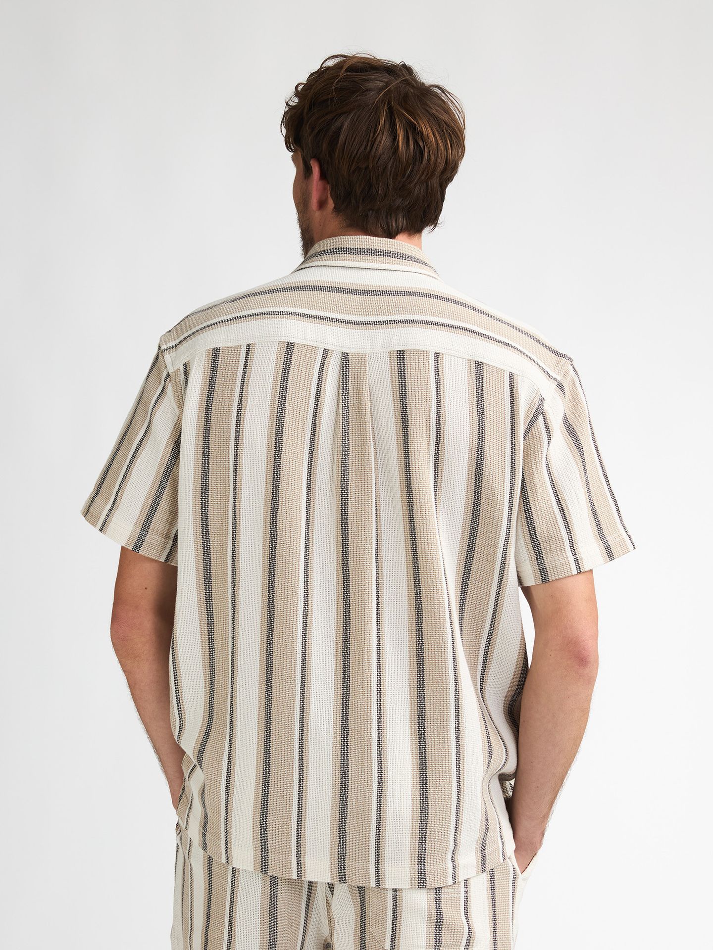 Petrol Industries Men Shirt Short Sleeve AOP 7130 light tan 2900165277065