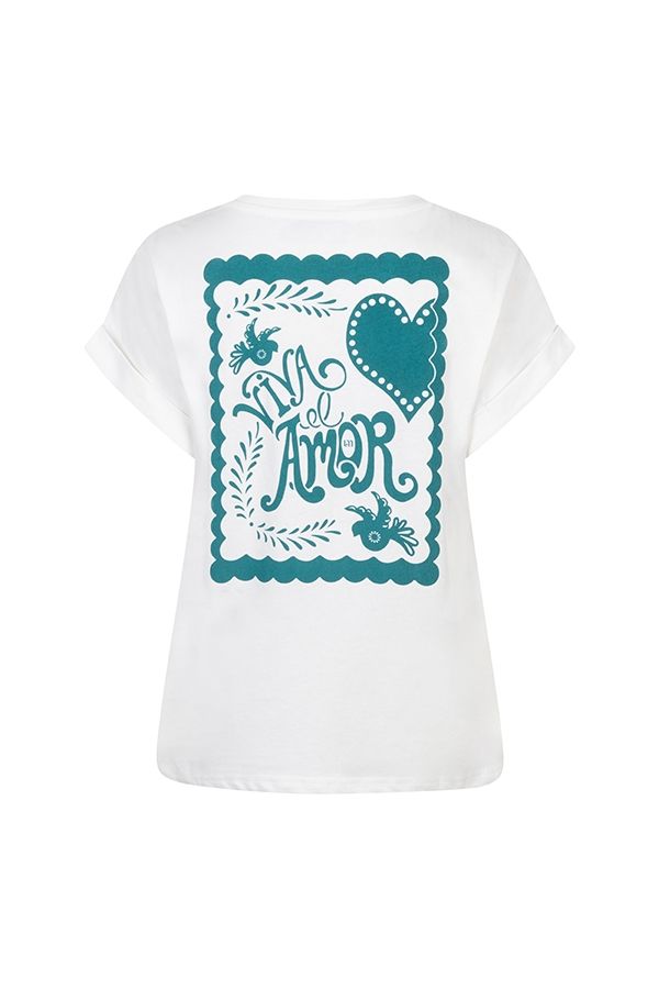 Lofty Manner T-shirt Elinea 100 white 2900165278048