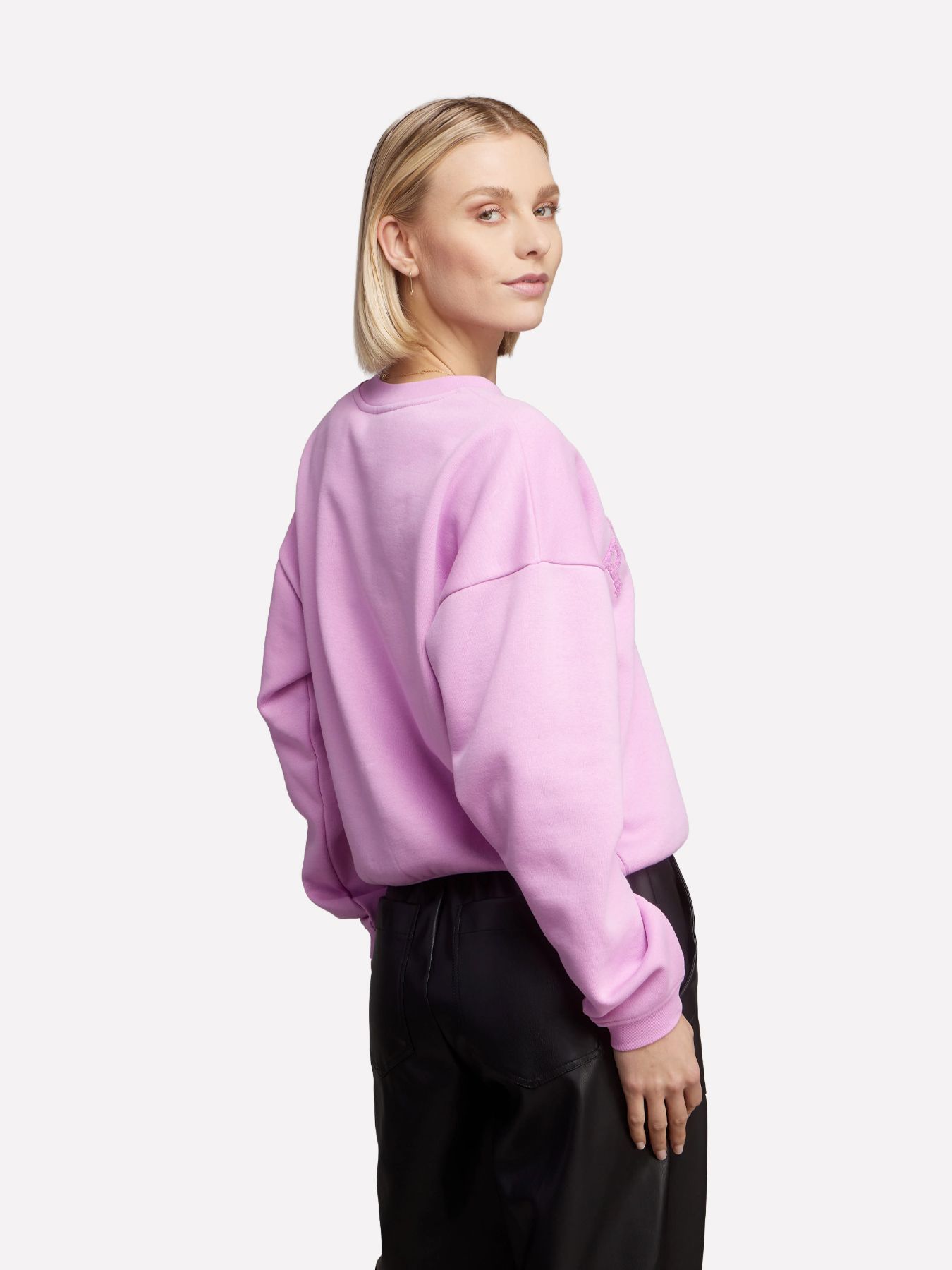 Pink Noir Towel sweatshirt Orchid 2900165299036