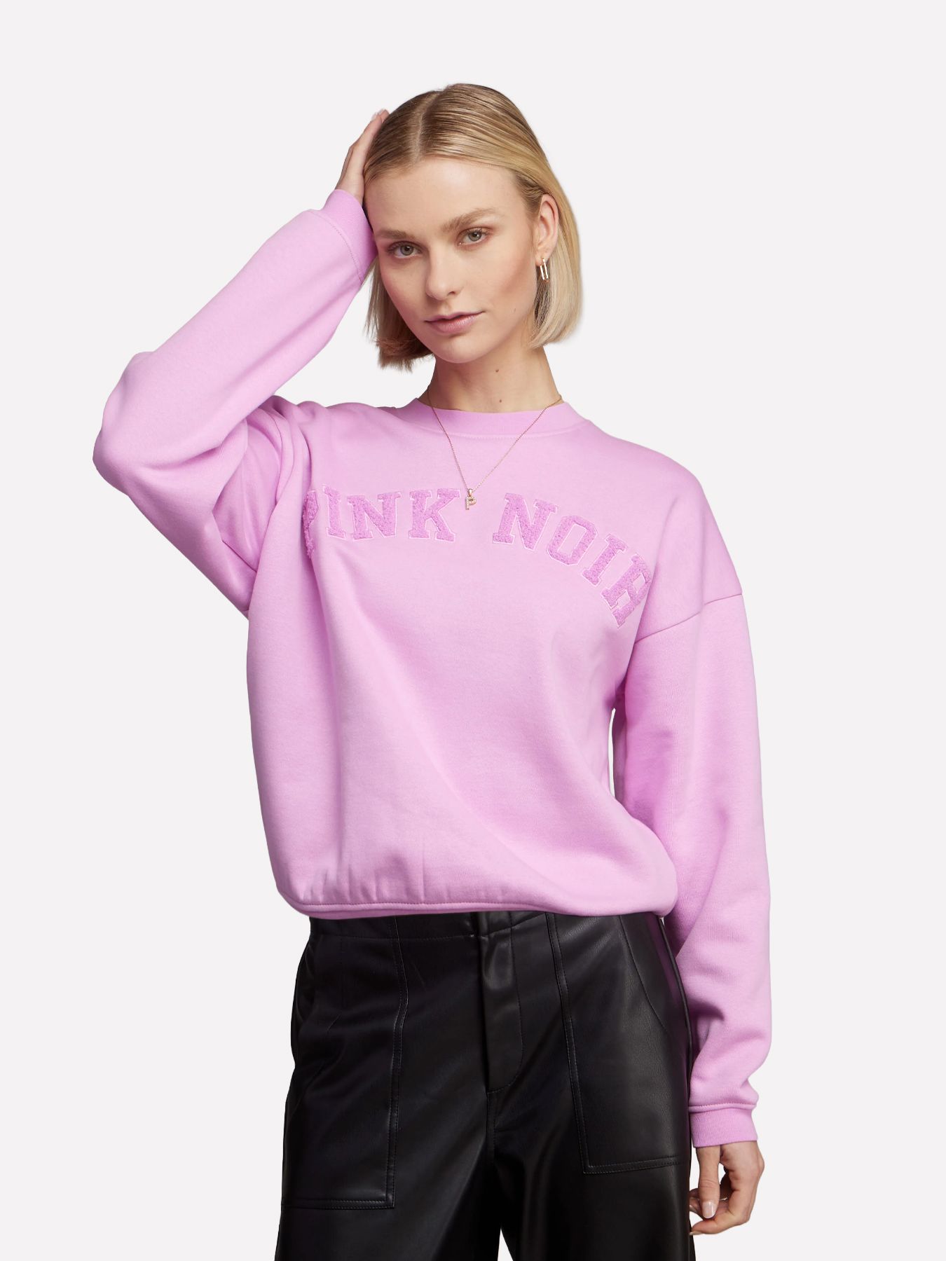 Pink Noir Towel sweatshirt Orchid 2900165299036