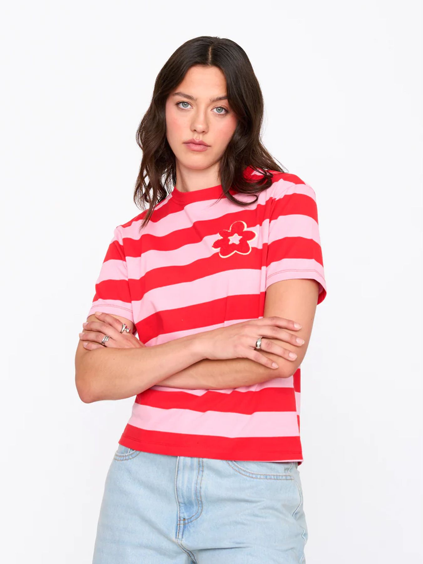 24 Colours 12481 T-shirt Pink 00117775-VXD