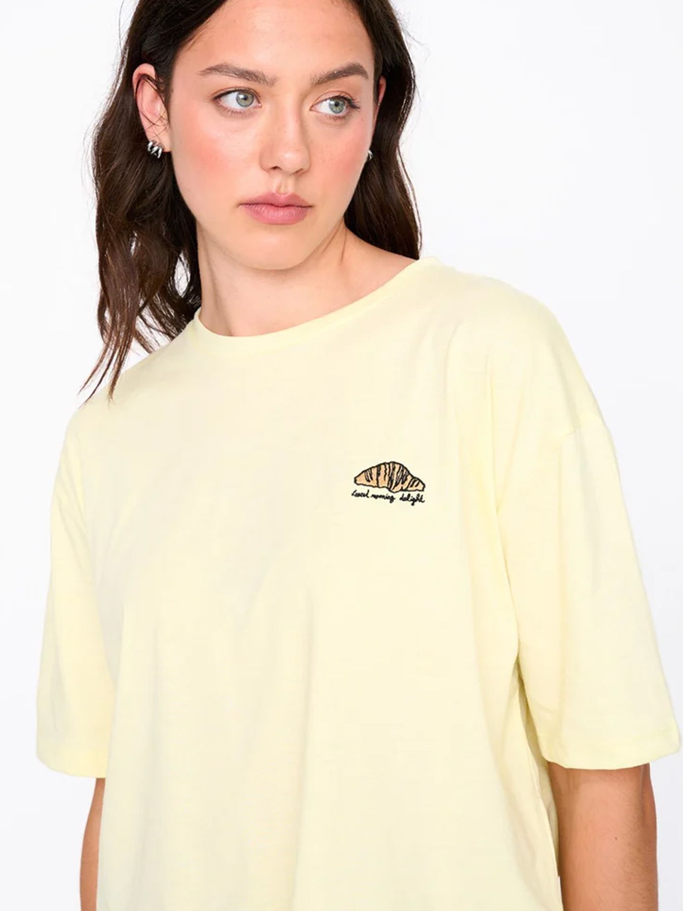 24 Colours 12530 T-shirt licht geel 2900165309124