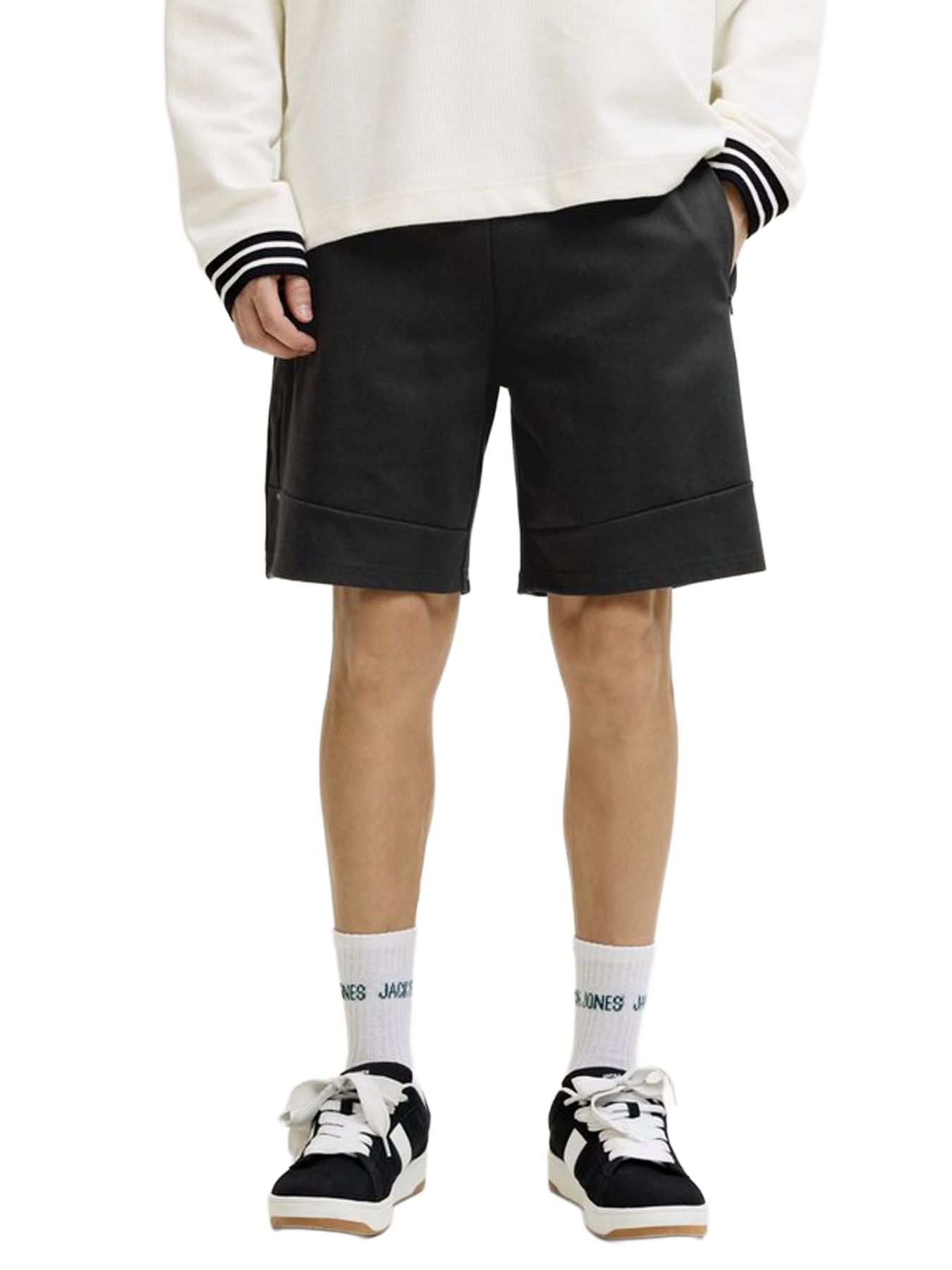Jack & Jones JPSTGORDON BASE SWEAT SHORTS SRT SN Black 00117779-EKA26011400000232