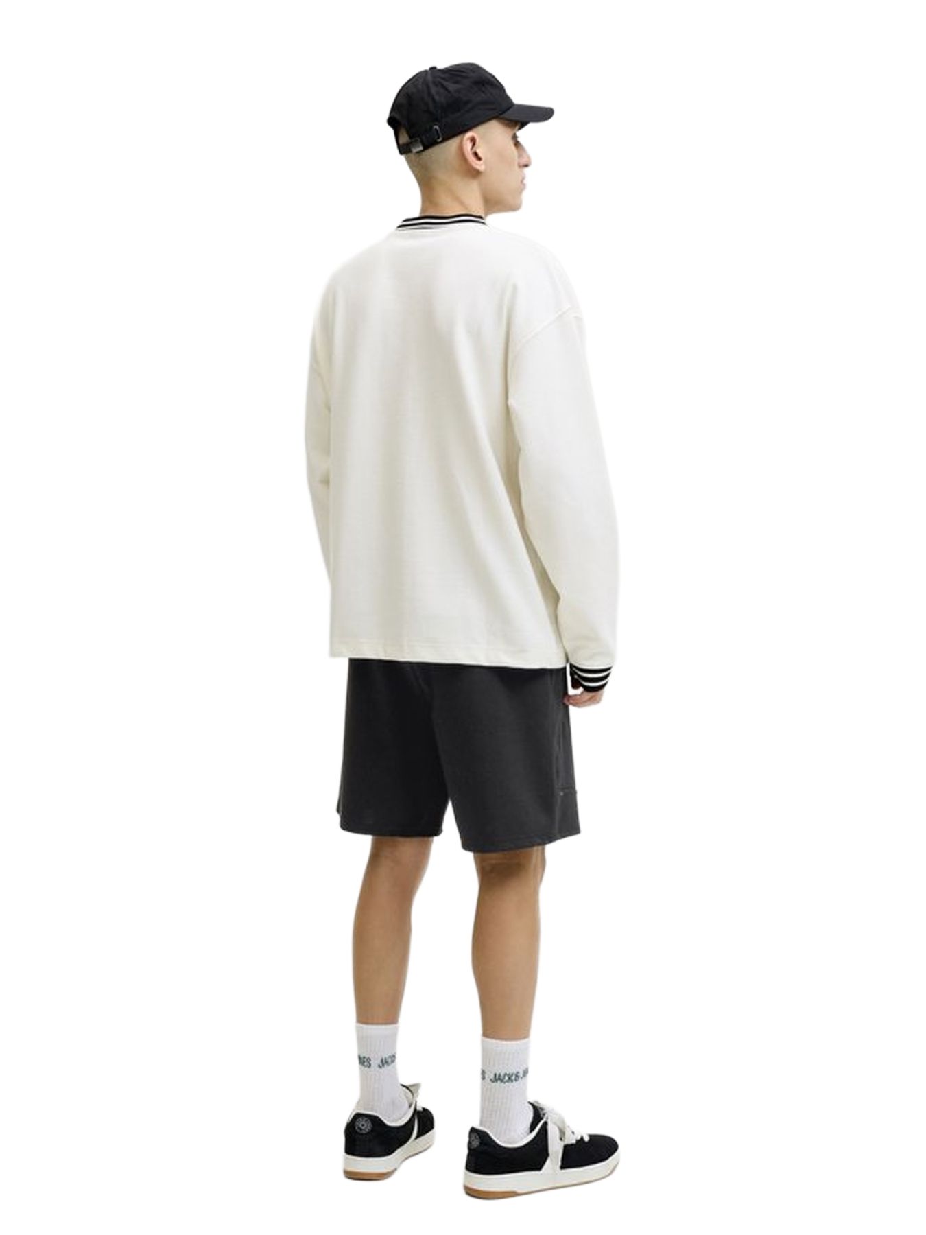 Jack & Jones JPSTGORDON BASE SWEAT SHORTS SRT SN Black 2900165312056