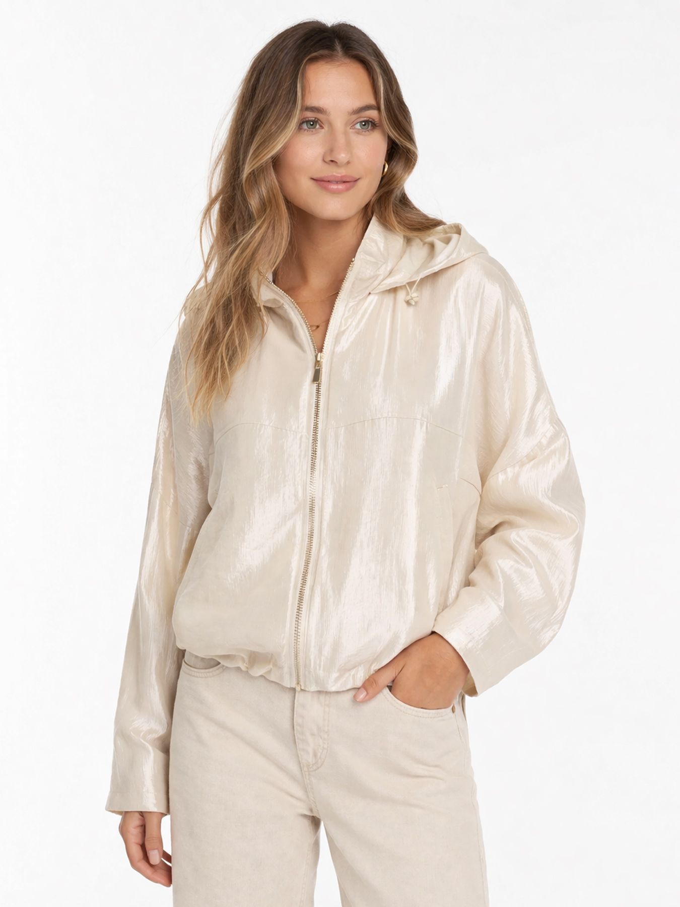 Only ONLGRACE BETTY JACKET OTW Oatmeal 00117780-EKA26011400000616