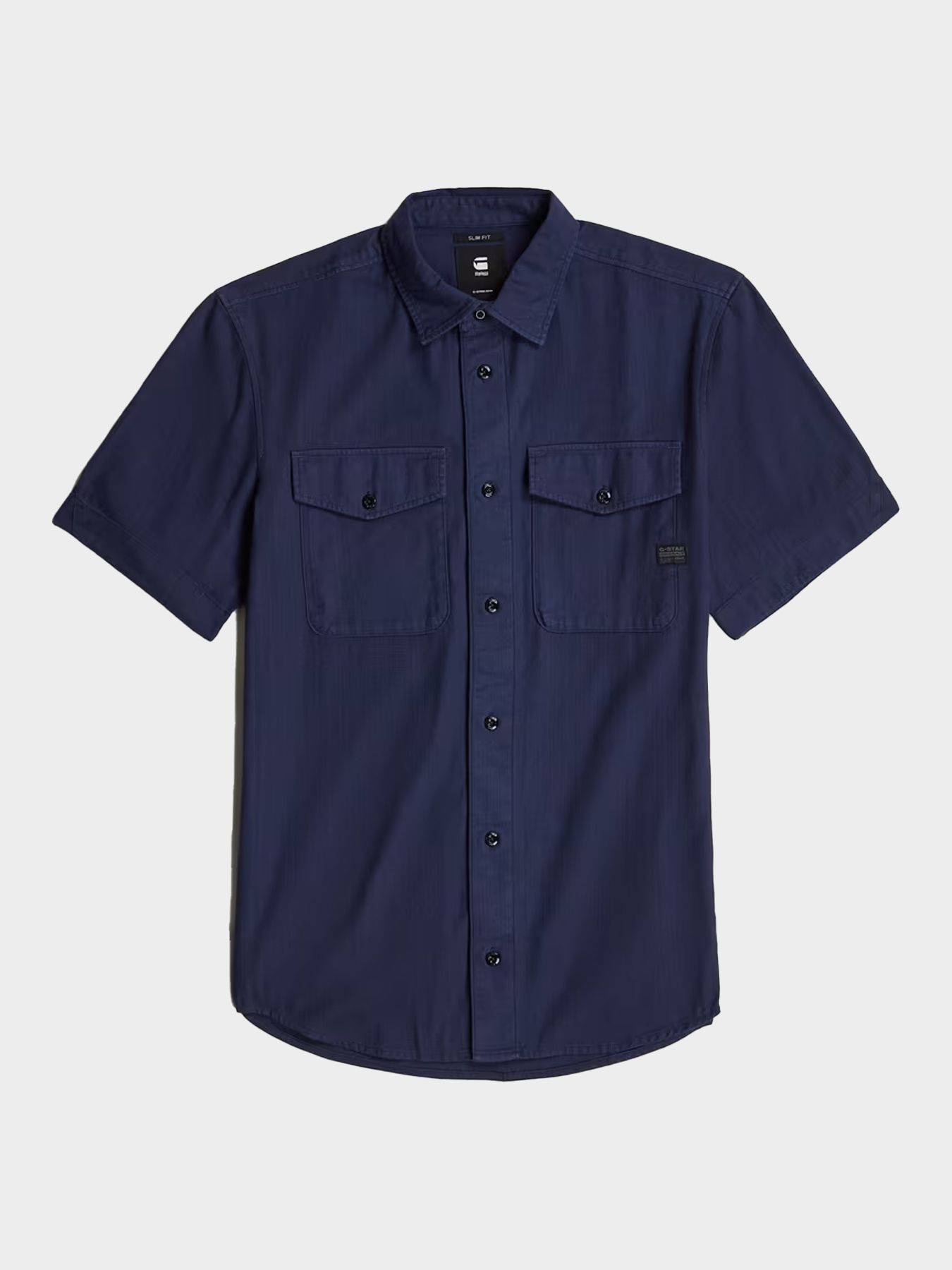 G-star Raw Marine Slim Shirt s\s G084 rank blue gd 2900165324066