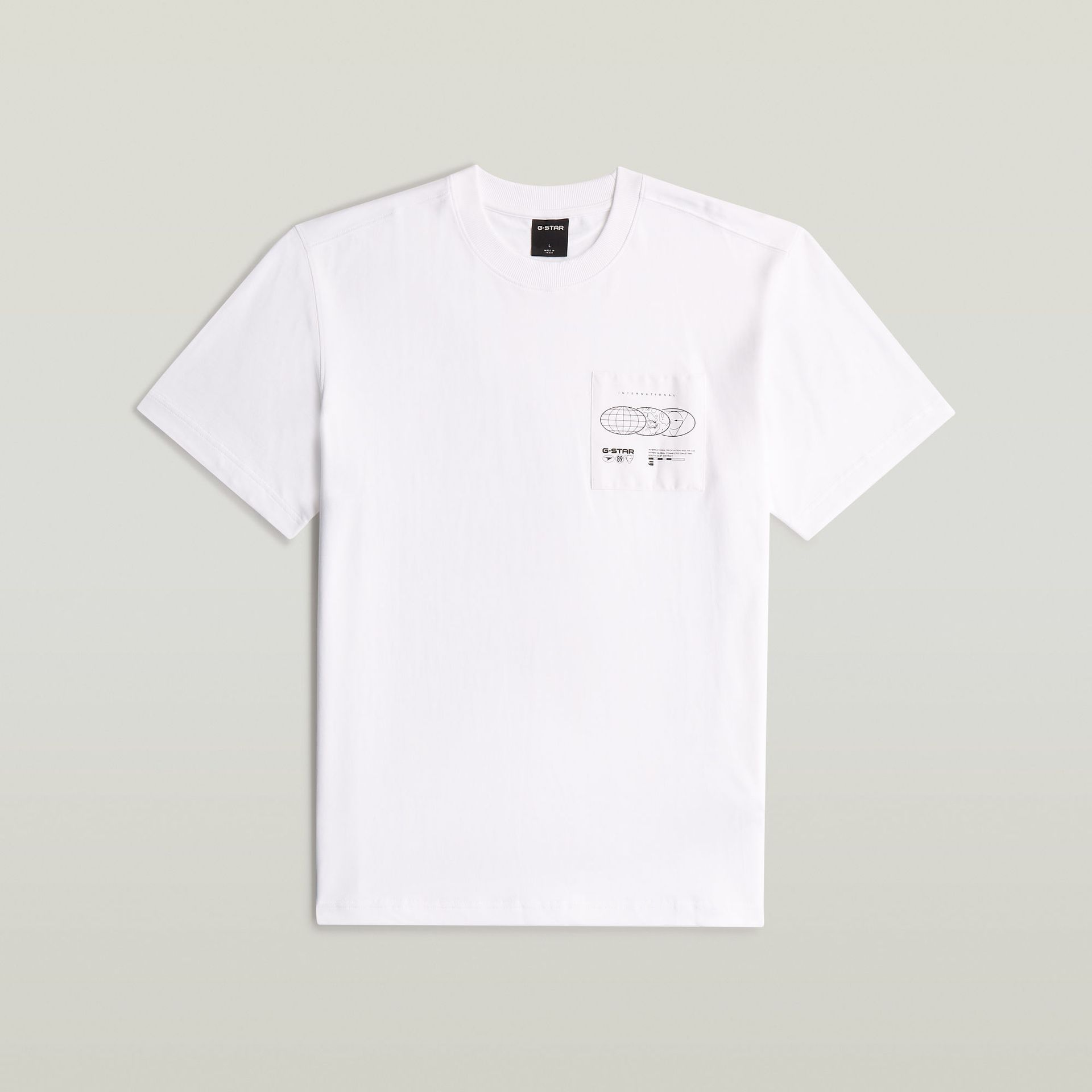 G-star Raw Applique gr r t 110 white 00117786-EKA07001300000057
