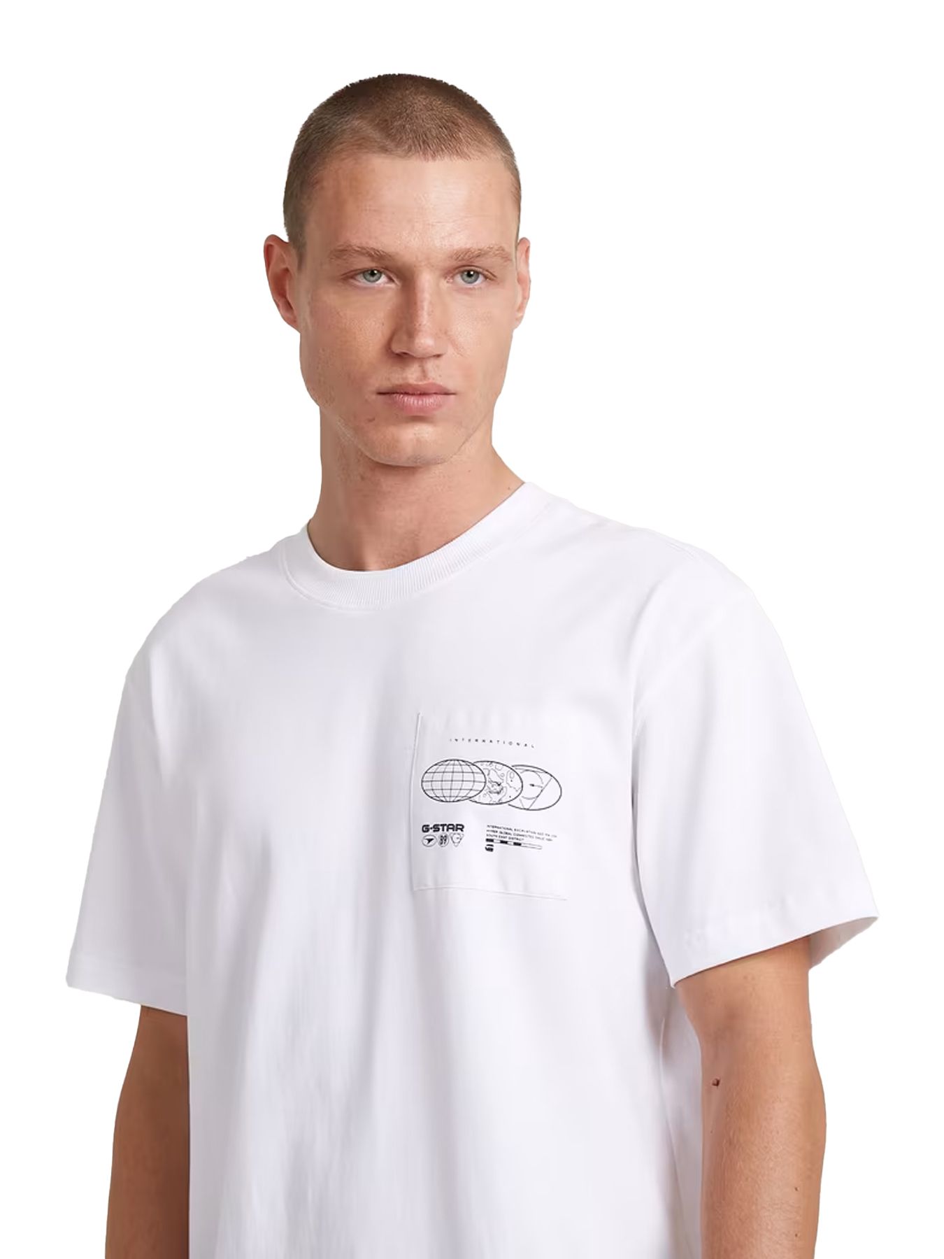 G-star Raw Applique gr r t 110 white 2900165327036