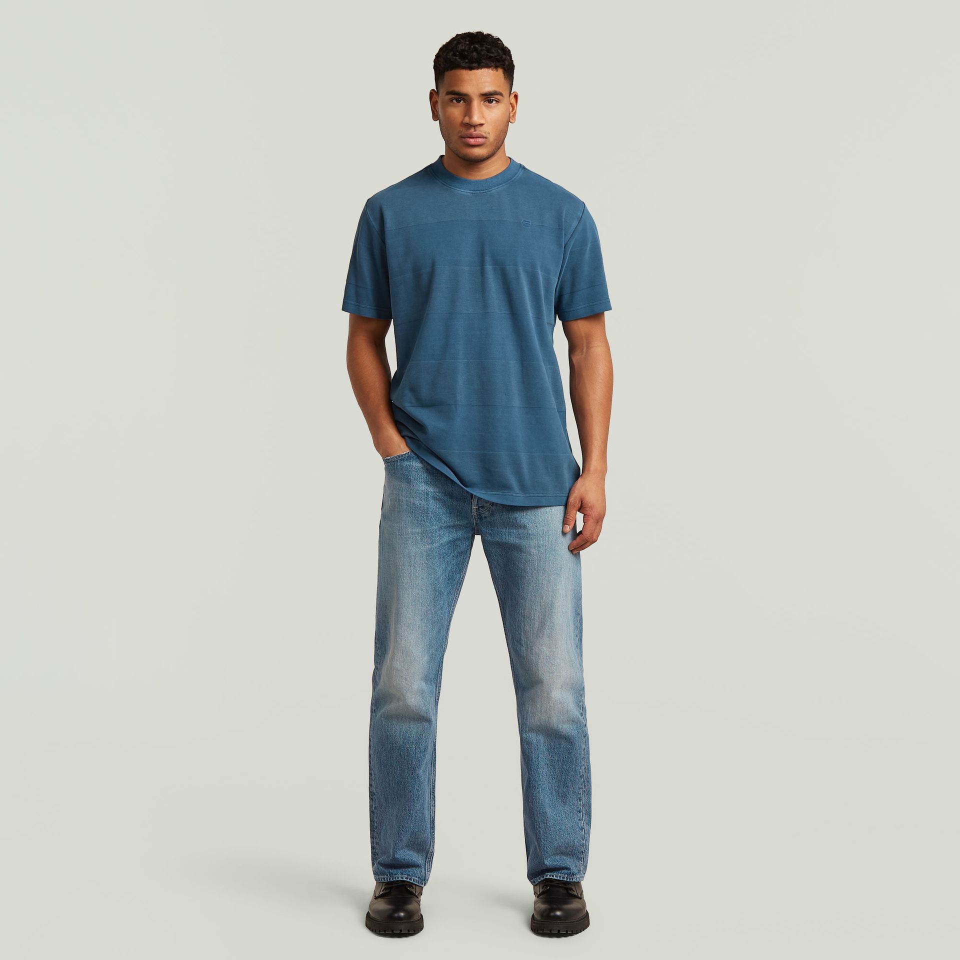 G-star Raw Washed jacquard r t G084 rank blue gd 2900165336038