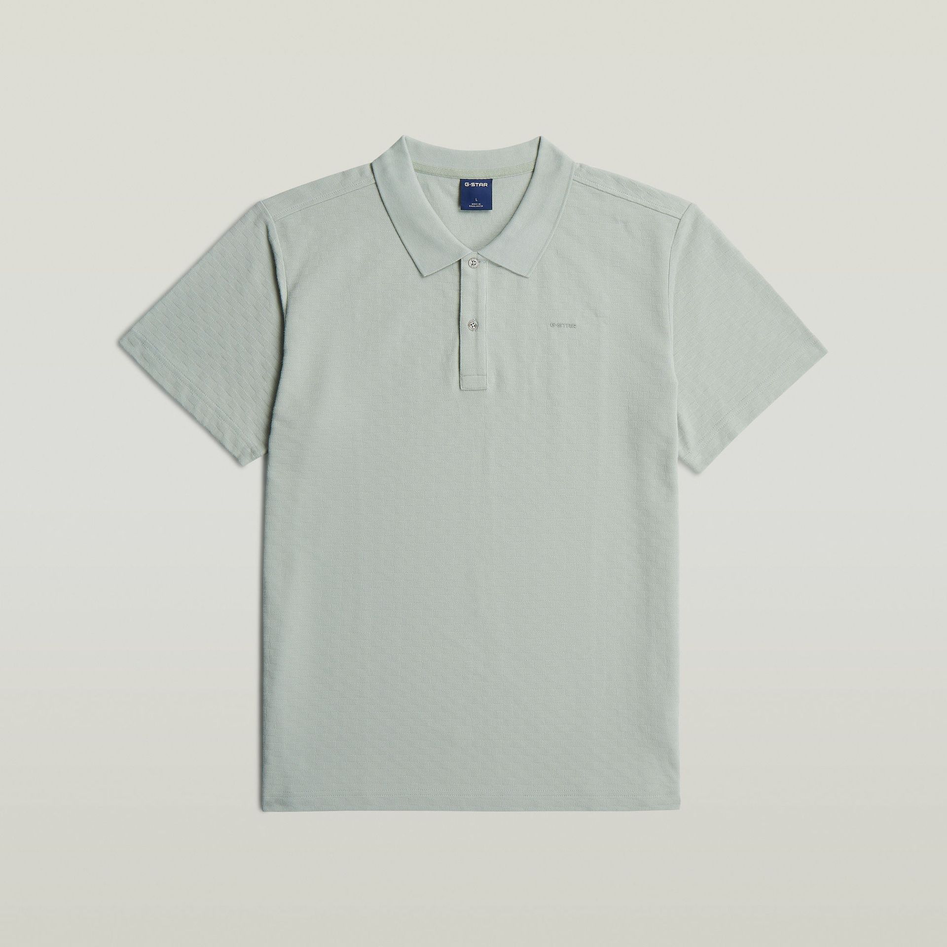 G-star Raw Core regular jacquard polo s\s C199 pale green 00117791-EKA07001300000262