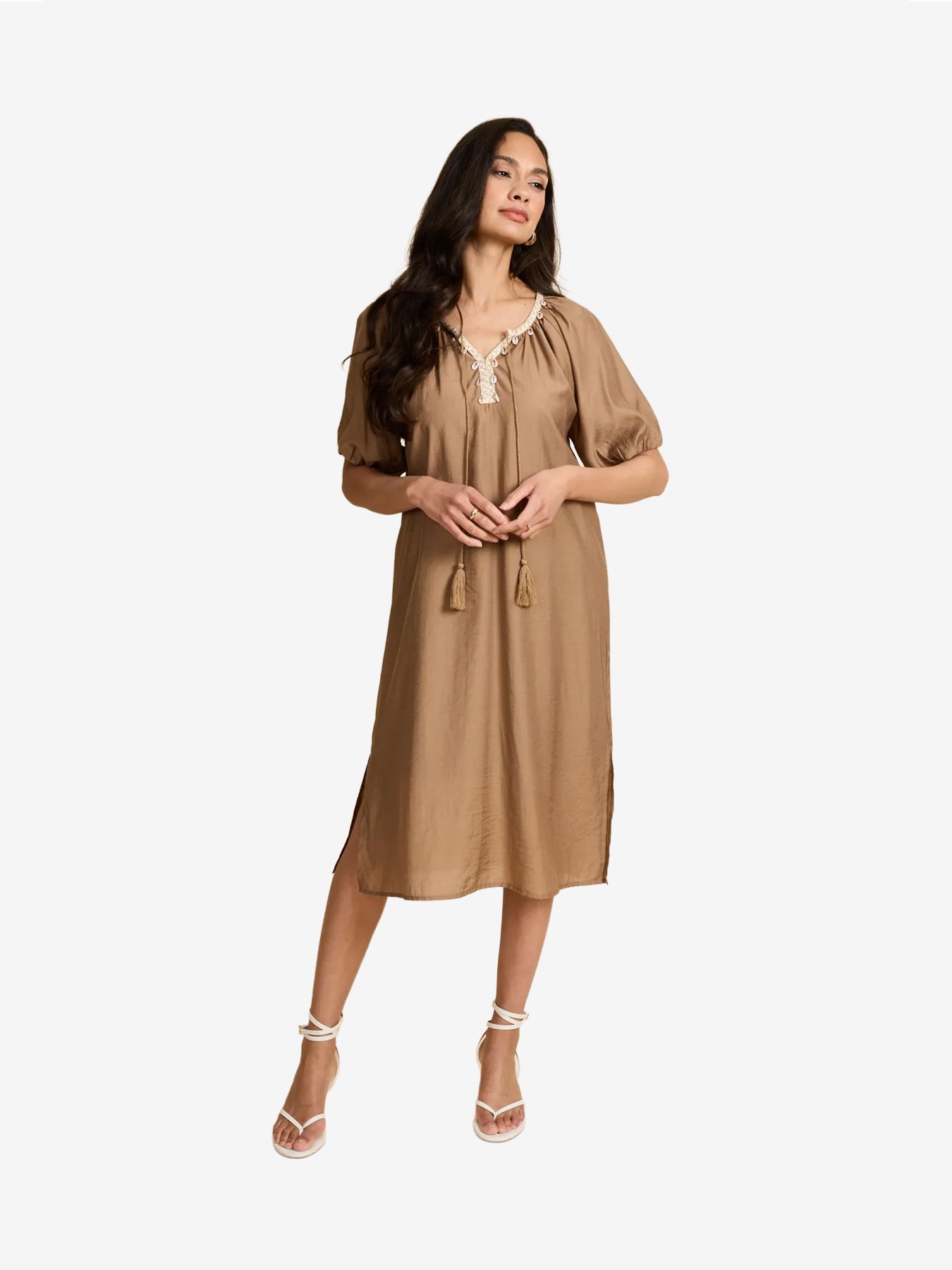 G-Maxx Rita dress 506 walnut 2900165349038