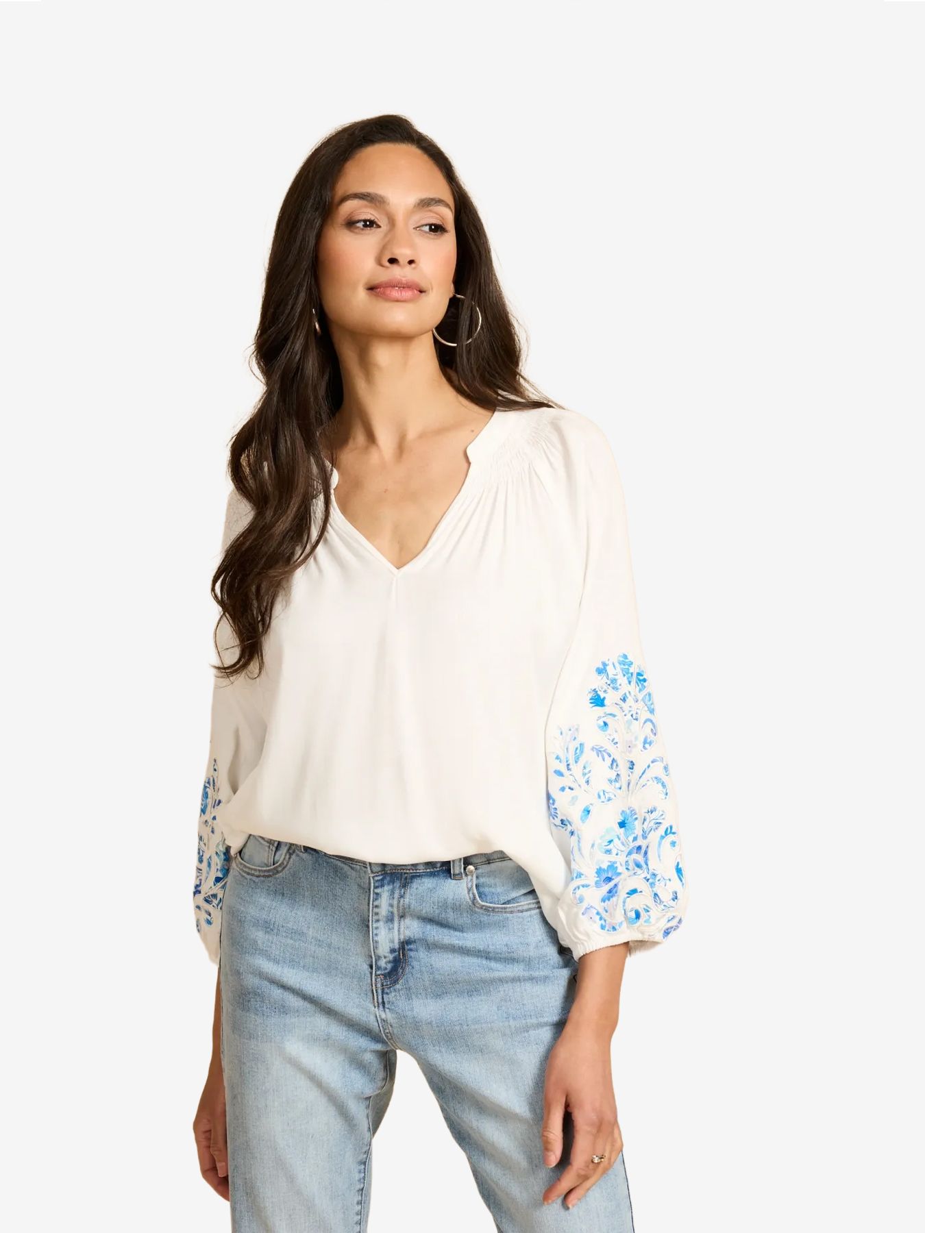 G-Maxx Ysolde longsleeve 011 offwhite 2900165353035