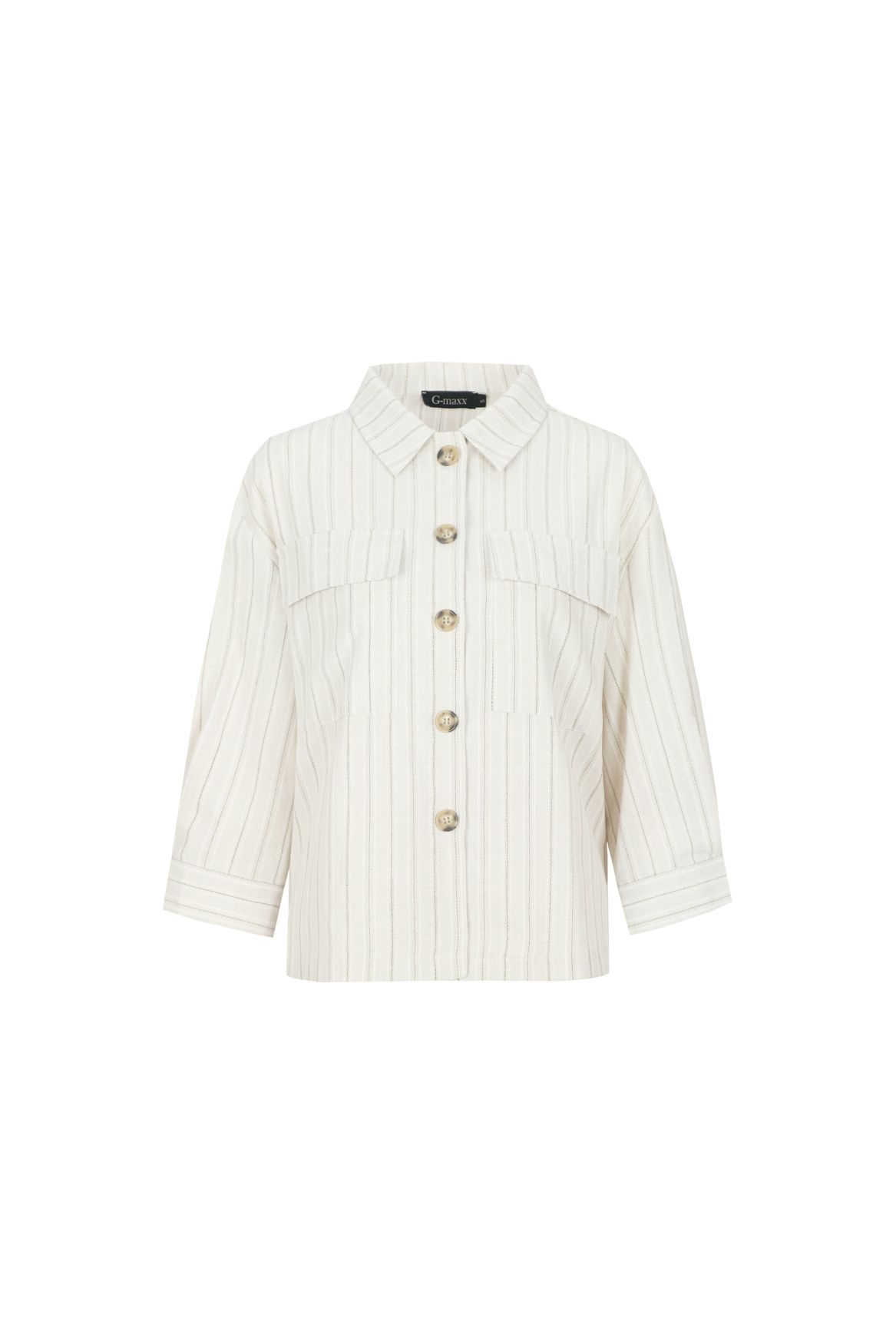 G-Maxx Bellamy blouse 014011 sand/offwhite 00117802-EKA07001300000277