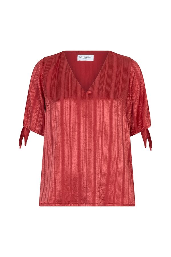Lofty Manner Blouse Elowen 657 brique red 00117805-EKA26013300000079