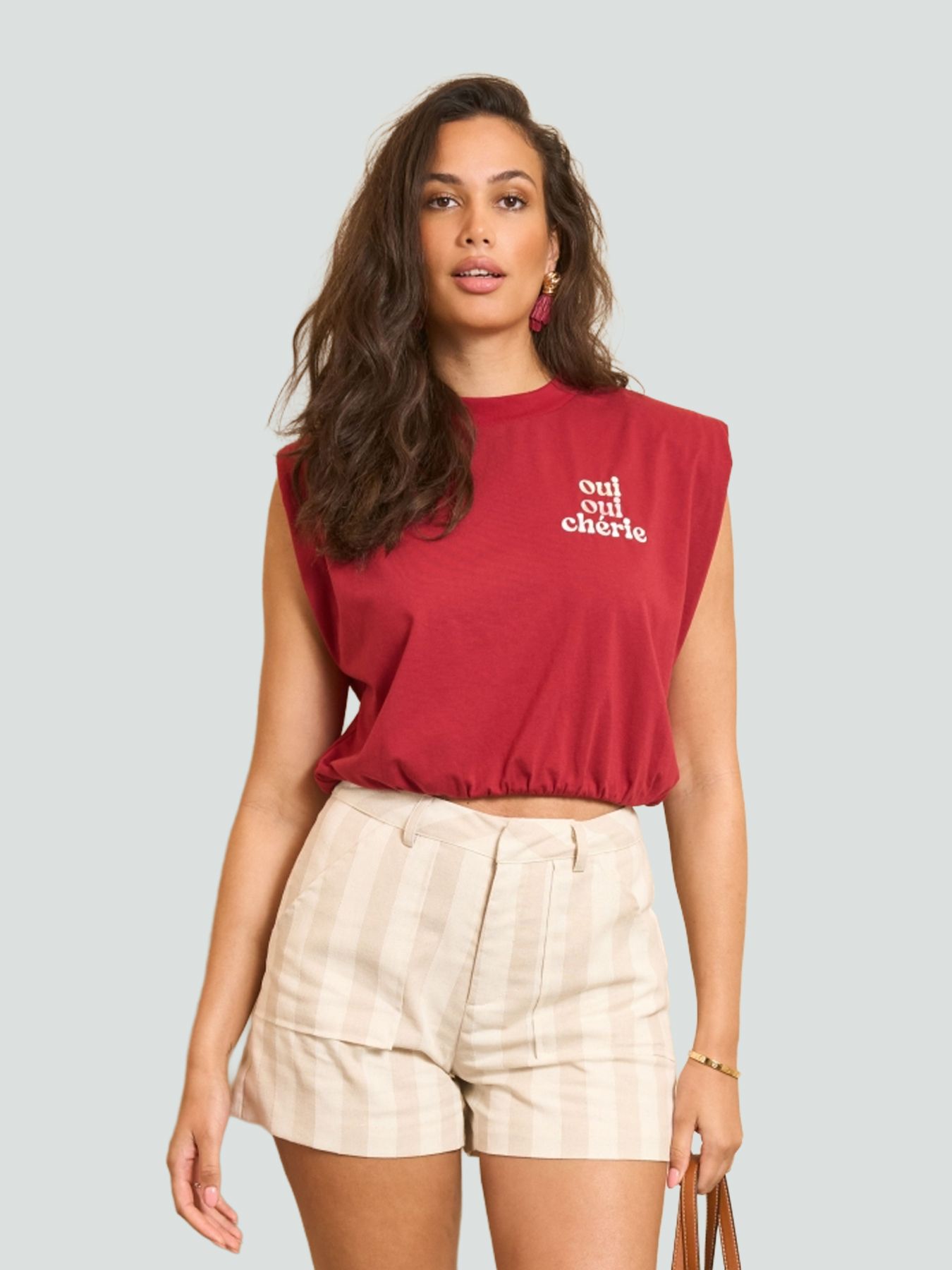 Lofty Manner T-shirt Numi 657 brique red 00117809-EKA26013300000079