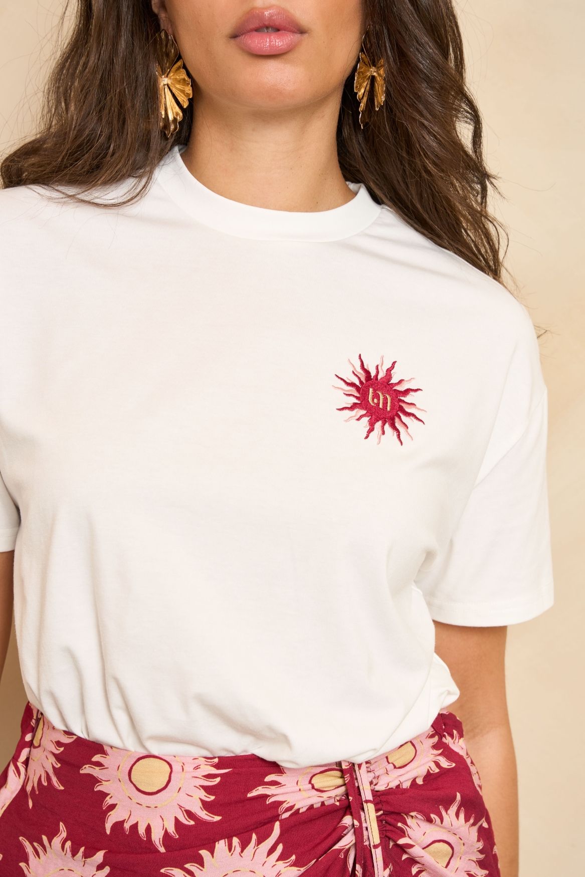 Lofty Manner T-shirt Tiva 100 white 2900165366066