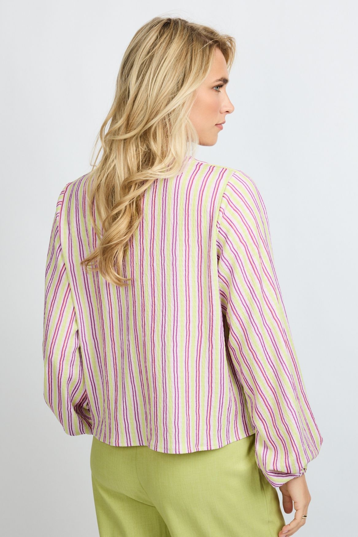  Caridad blouse 824772 orchid purple/vivid pistache 2900165378120