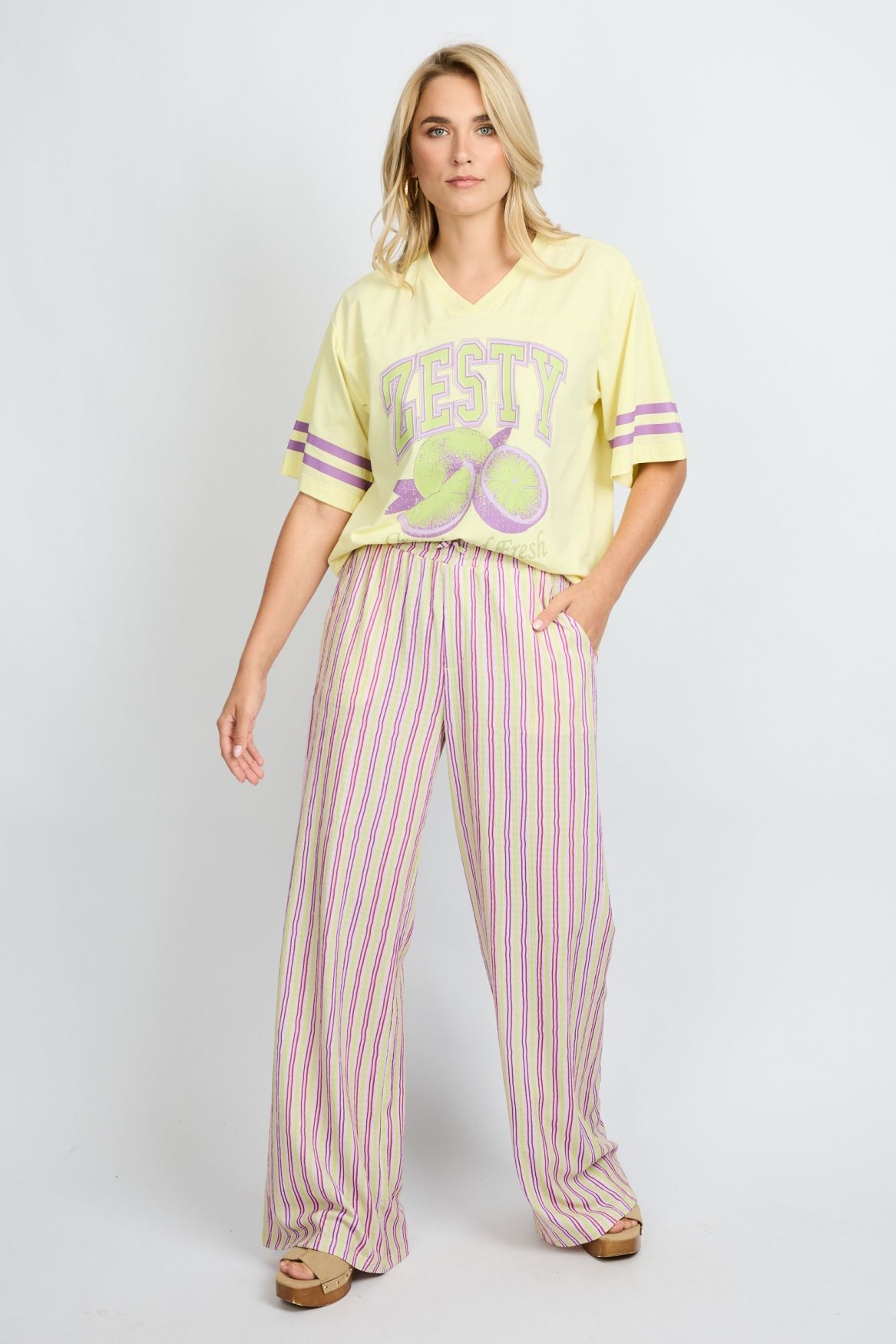 Fluresk Aster pants 824772 orchid purple/vivid pistache 00117825-EKA07001300000278