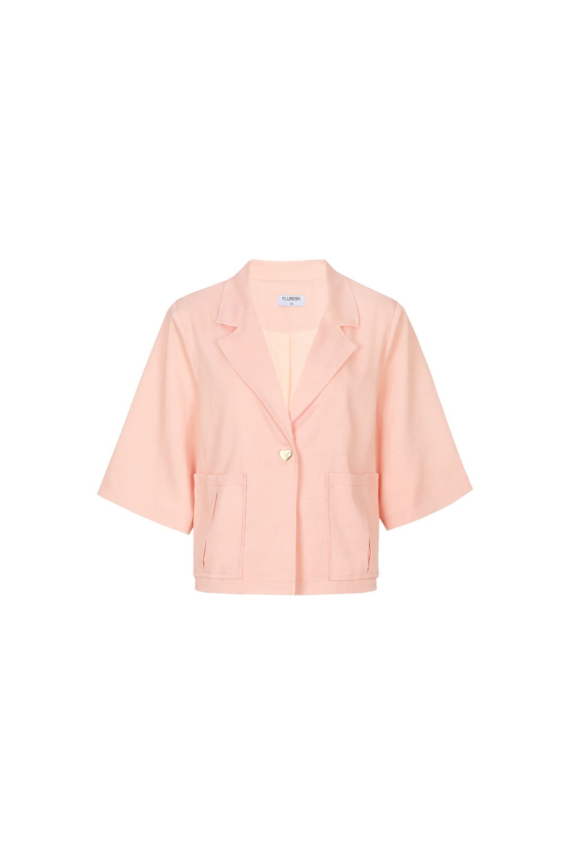 Fluresk Melisa blazer 135 saffron orange 00117835-EKA07001300000281