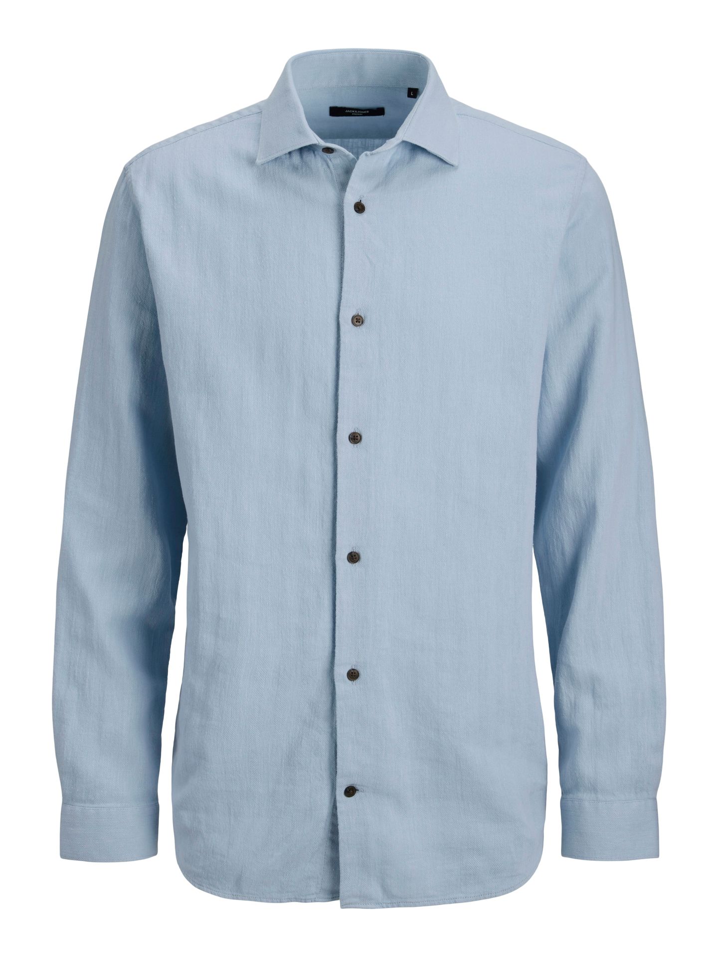 Jack & Jones JPRBLAPARKER LINEN BLEND L/S SHIRT Chambray Blue 00117845-EKA26011400002618
