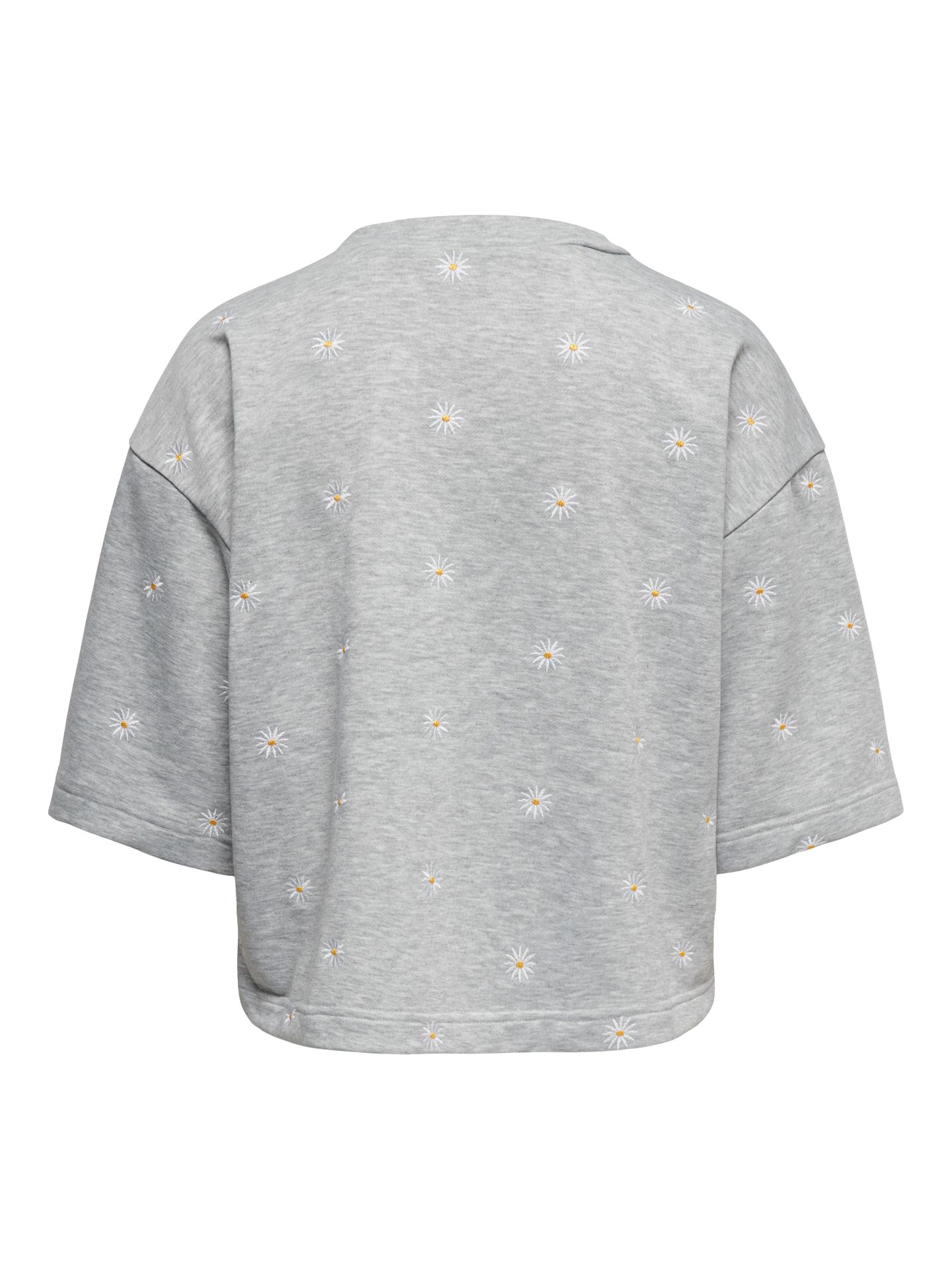 Only ONLLUNA 3/4 O-NECK UB SWT Light Grey Melange/Soho 2900165416013