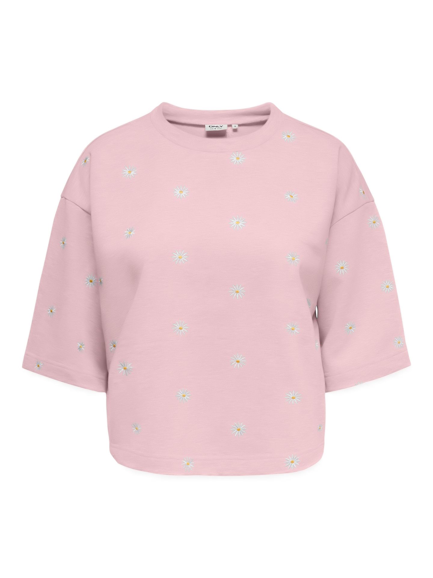 Only ONLLUNA 3/4 O-NECK UB SWT Pale Lilac/Smal ditsy cloud 00117846-EKA26011400003402