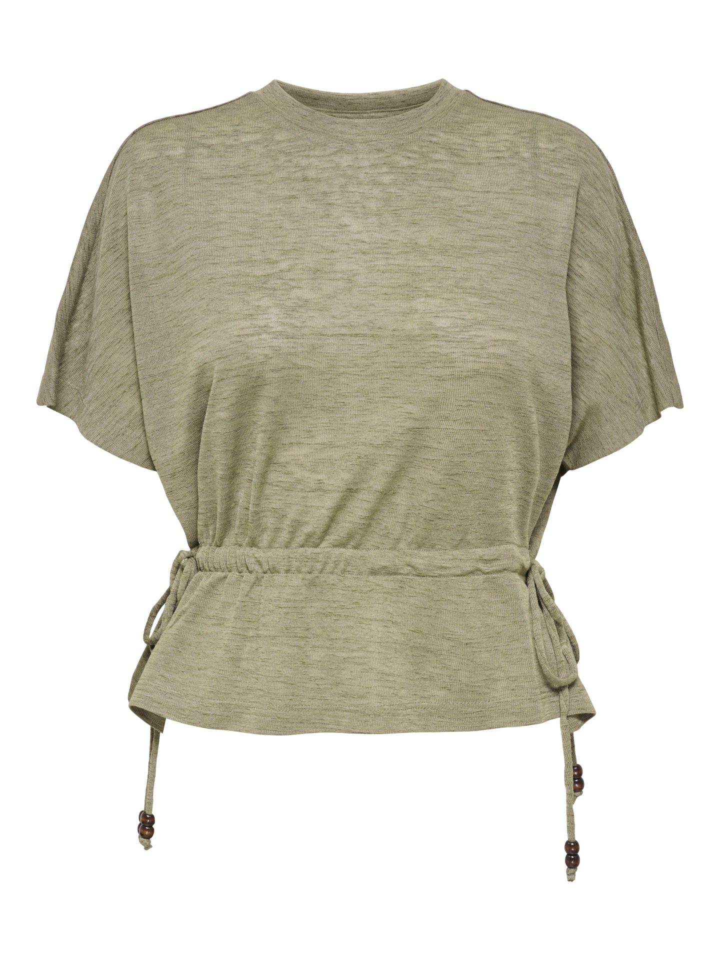 Only ONLPEARL S/S ELASTIC WAIST TOP JRS Mermaid/Cloud dancer 2900165422014