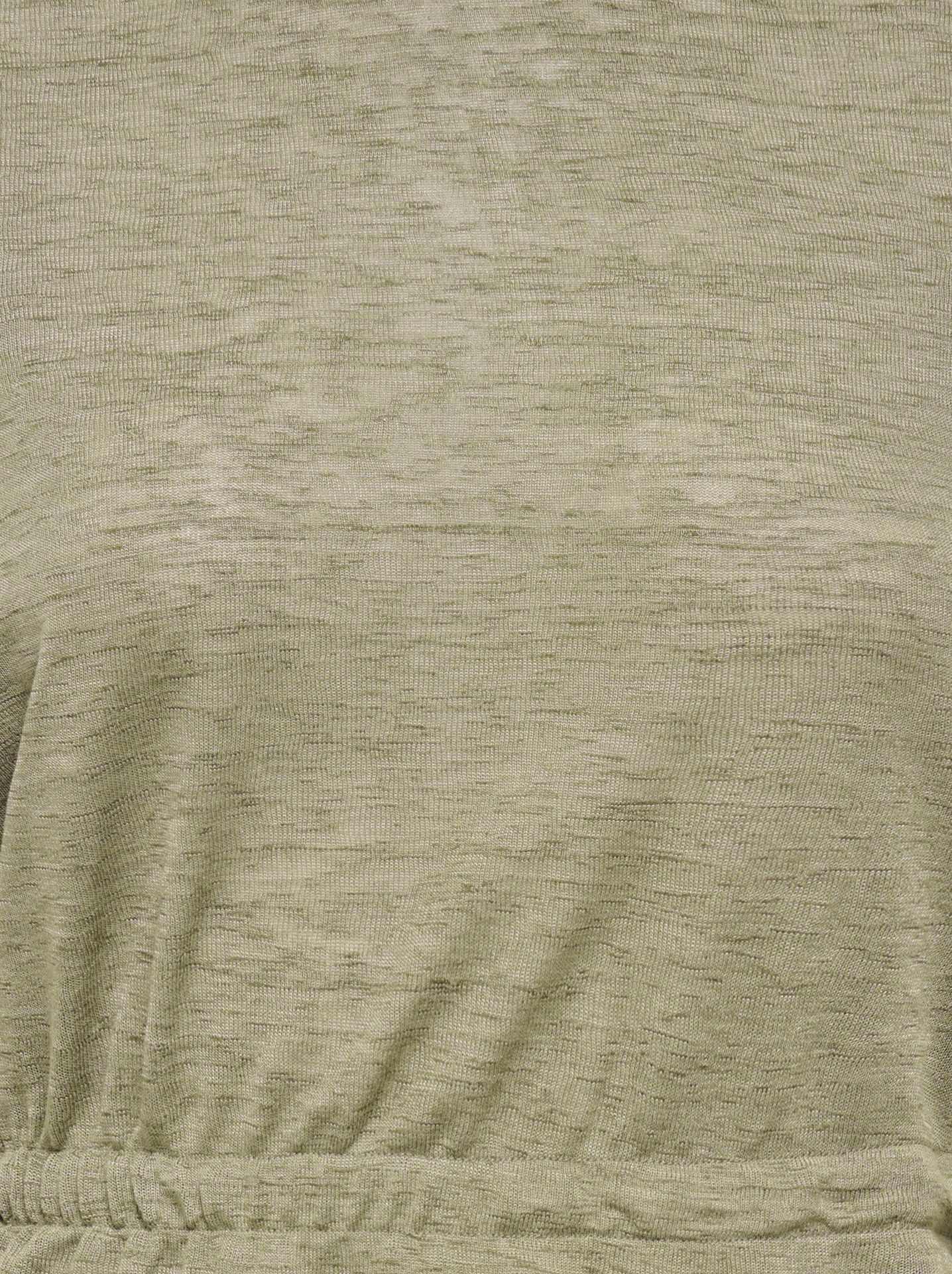 Only ONLPEARL S/S ELASTIC WAIST TOP JRS Mermaid/Cloud dancer 2900165422014