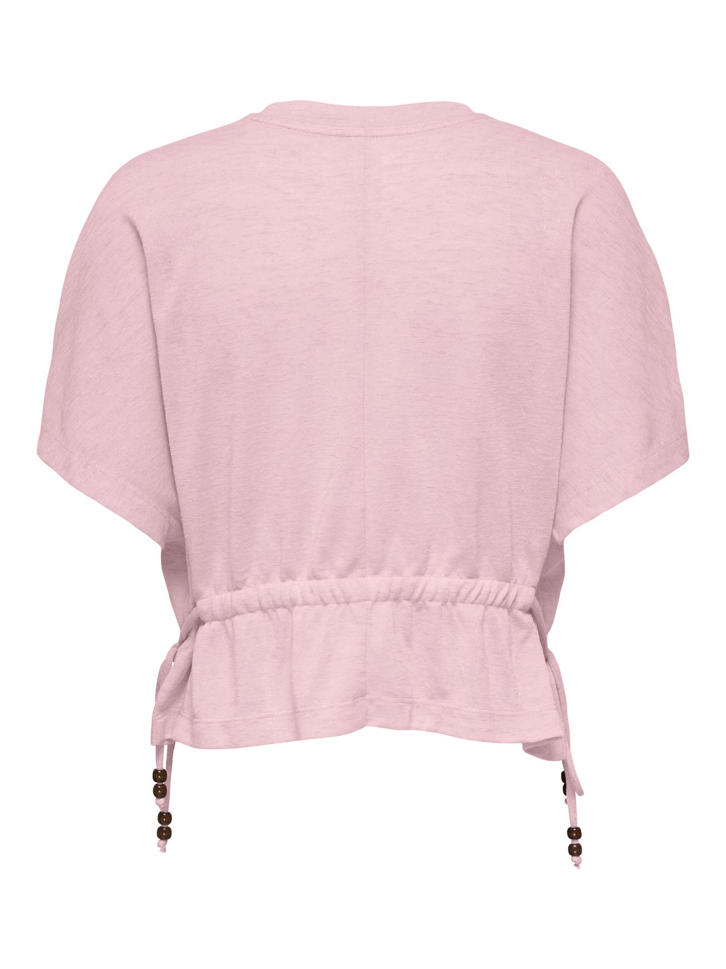 Only ONLPEARL S/S ELASTIC WAIST TOP JRS Pale Lilac/Smal ditsy cloud 00117848-EKA26011400003402