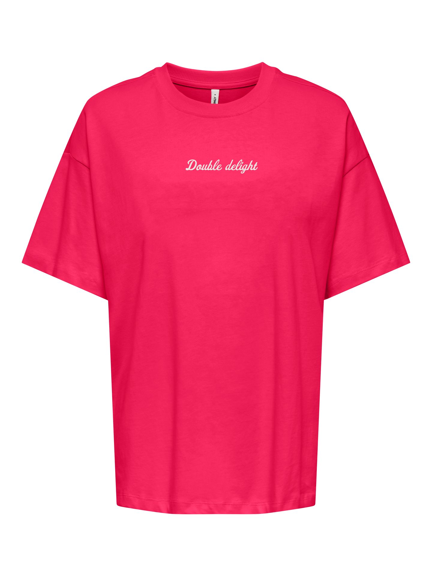 Only ONLVIVVI S/S LOVELY TOP JRS Raspberry/Double delight 2900166143048