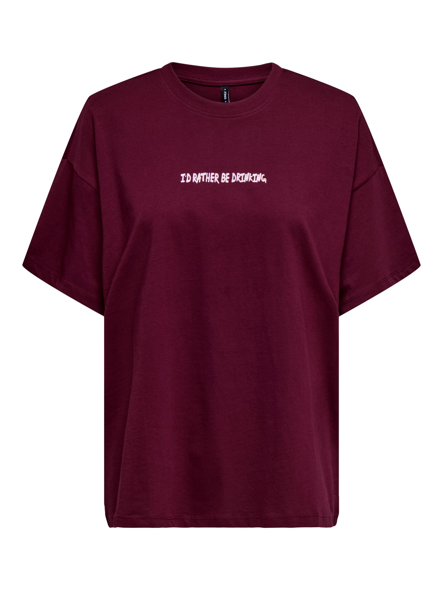 Only ONLVIVVI S/S LOVELY TOP JRS Zinfandel/The shop 2900167193035