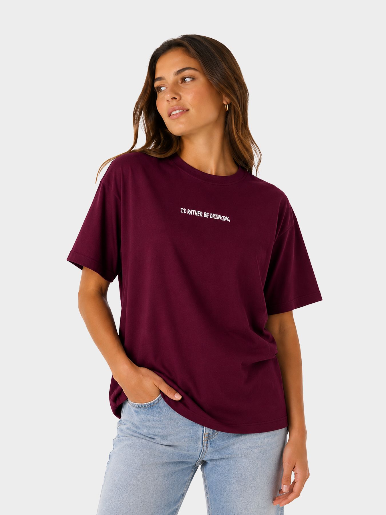 Only ONLVIVVI S/S LOVELY TOP JRS Zinfandel/The shop 00117849-EKA26011400003557