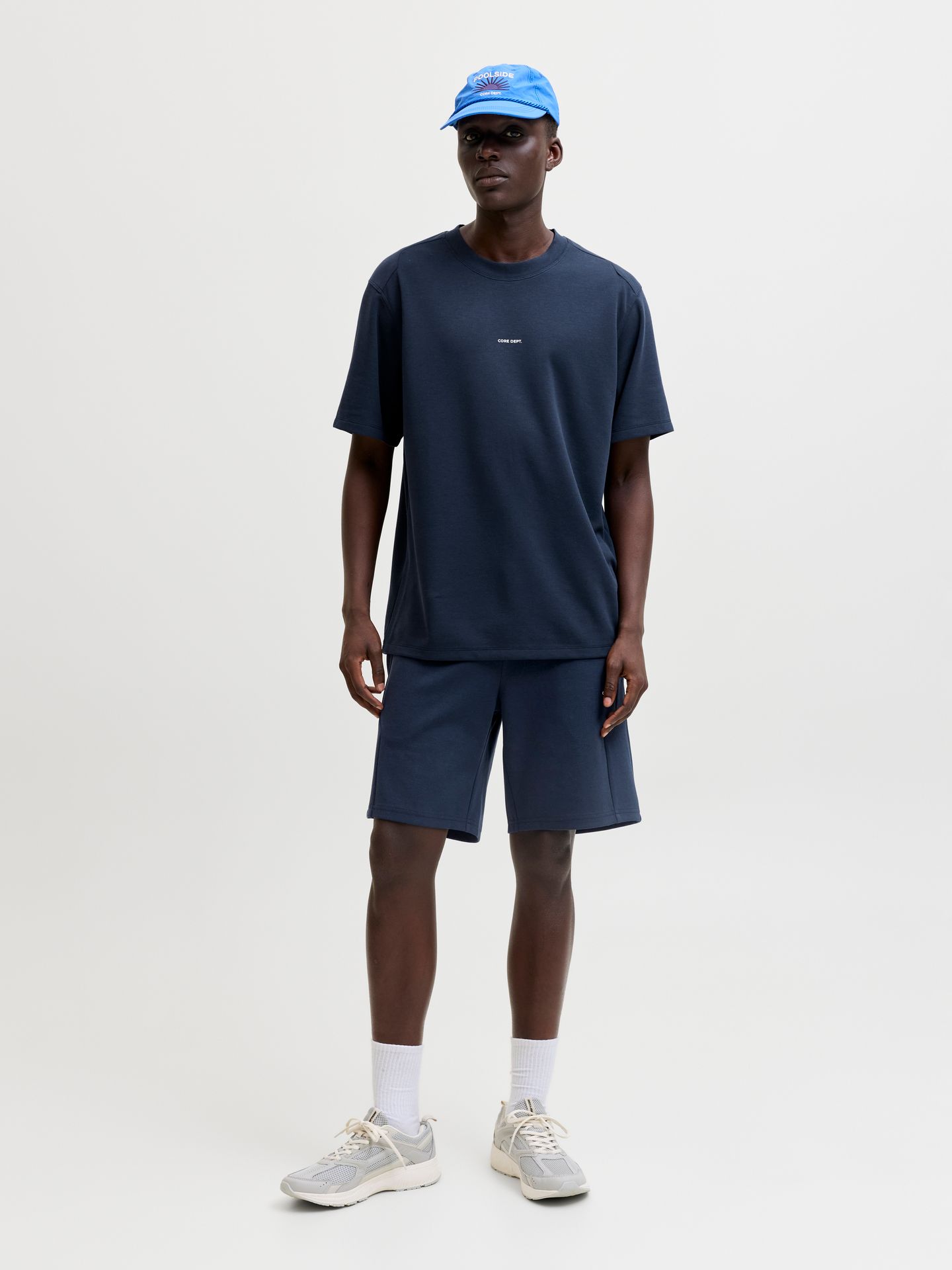 Jack & Jones JPSTGORDON CAMP SHORTS REG Outer Space/SET WITH TOP 2900165468050