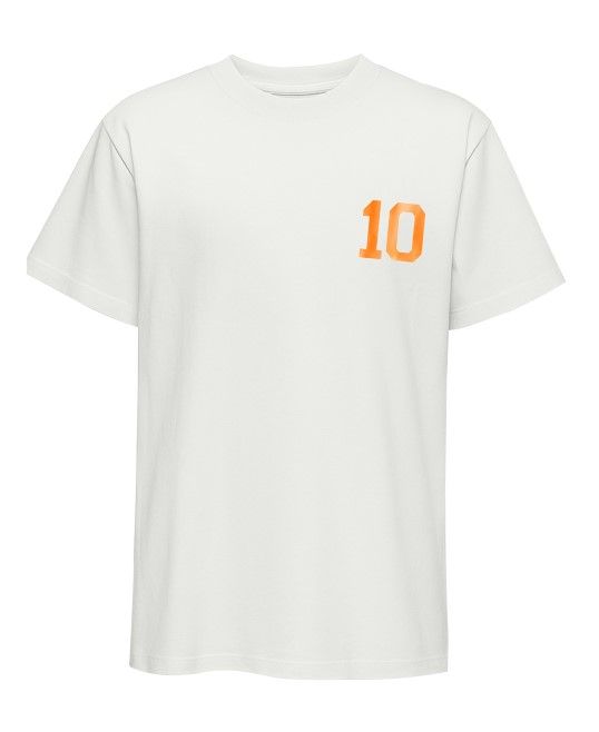 Only ONLRIKKA S/S SATIN PRINT TOP BOX CS Bright White/Lemonade 00117861-EKA26011400002801