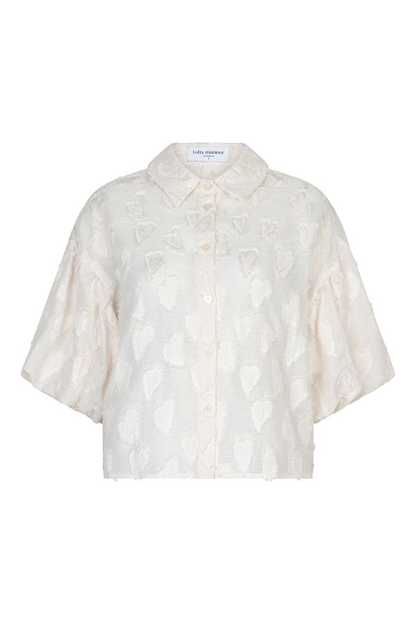 Lofty Manner Blouse Juna 196 beige 00117865-EKA26013300000081