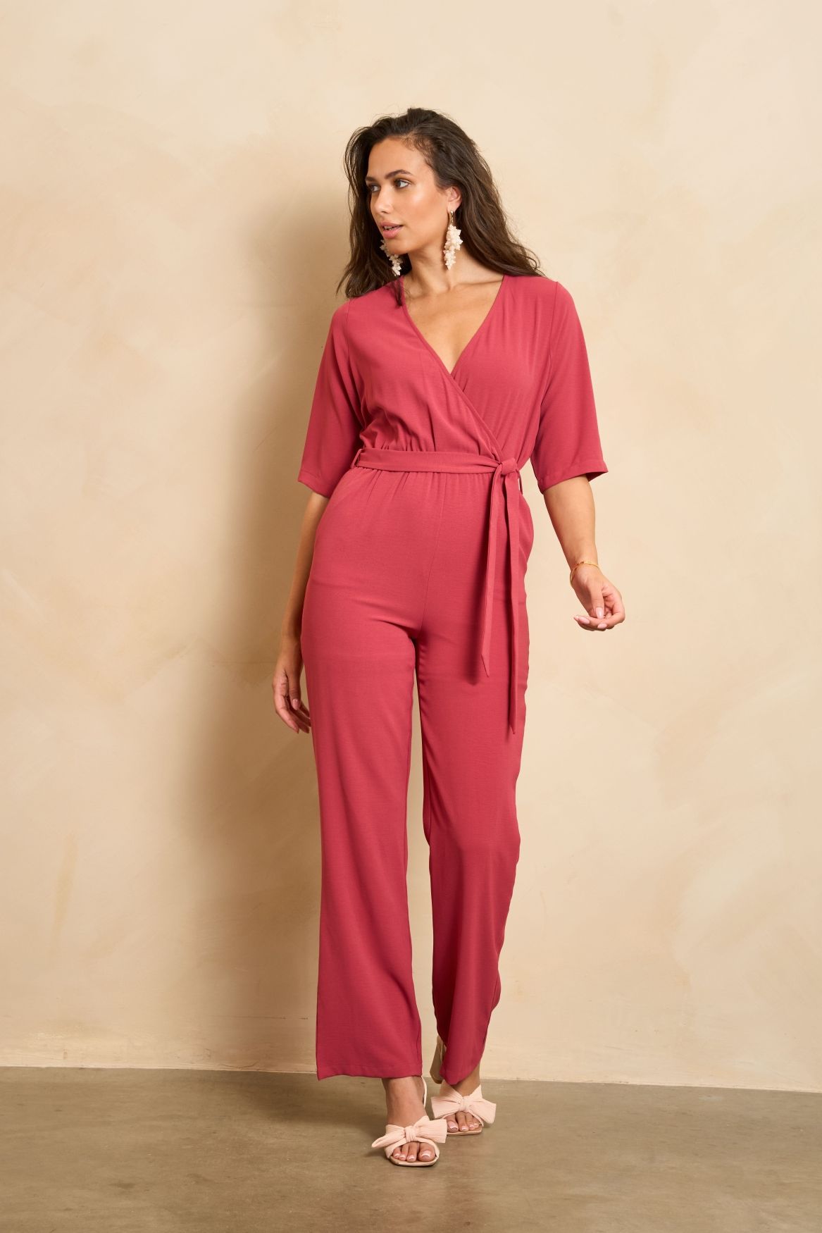 Lofty Manner Jumpsuit Zoa 657 brique red 2900165478066