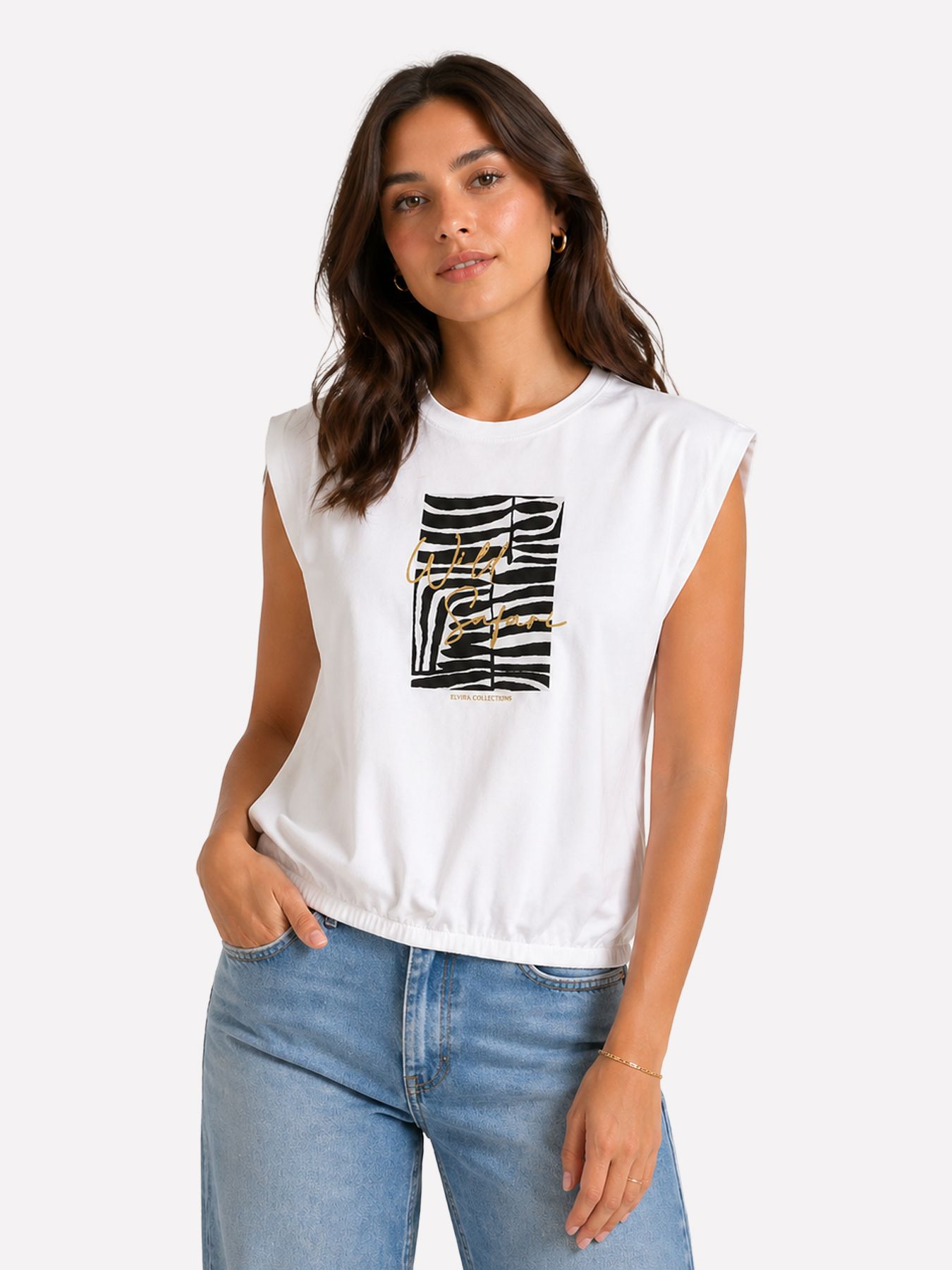 Elvira Safari off white 00117867-W2