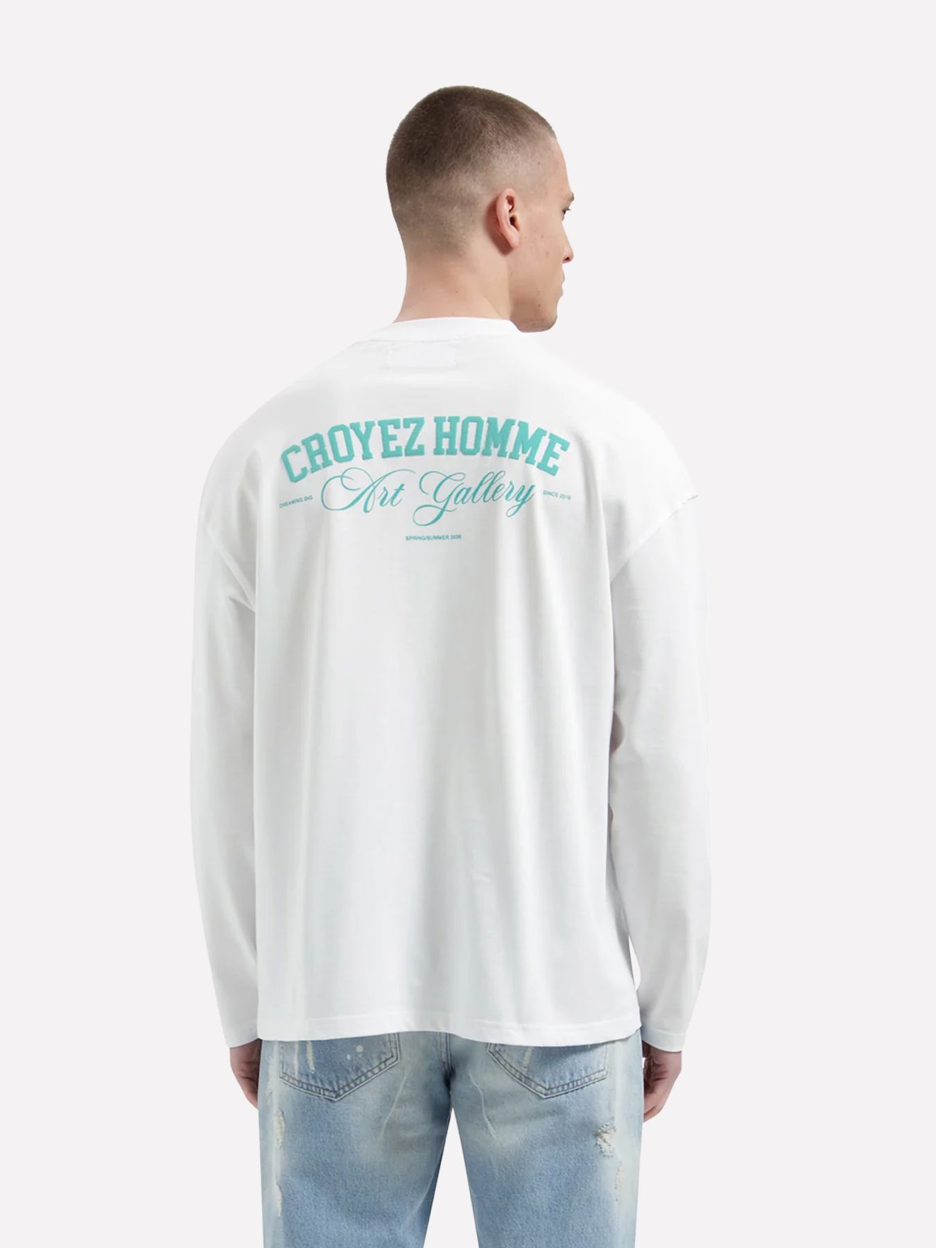 Croyez Croyez Art Gallery Longsleeve 40001 white 2900165508046