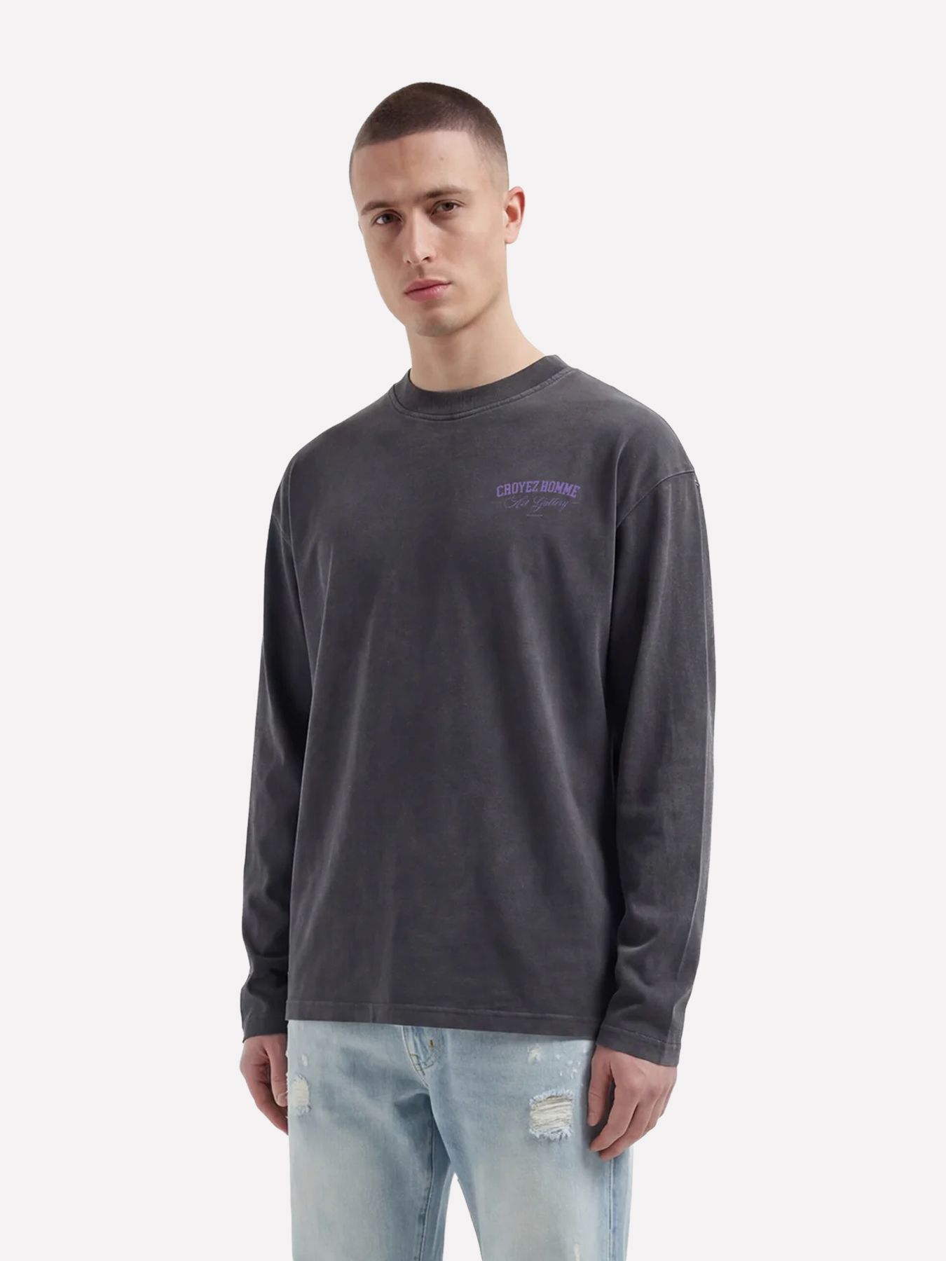 Croyez Croyez Art Gallery Longsleeve 59000 acid wash 00117886-EKA26013600000010